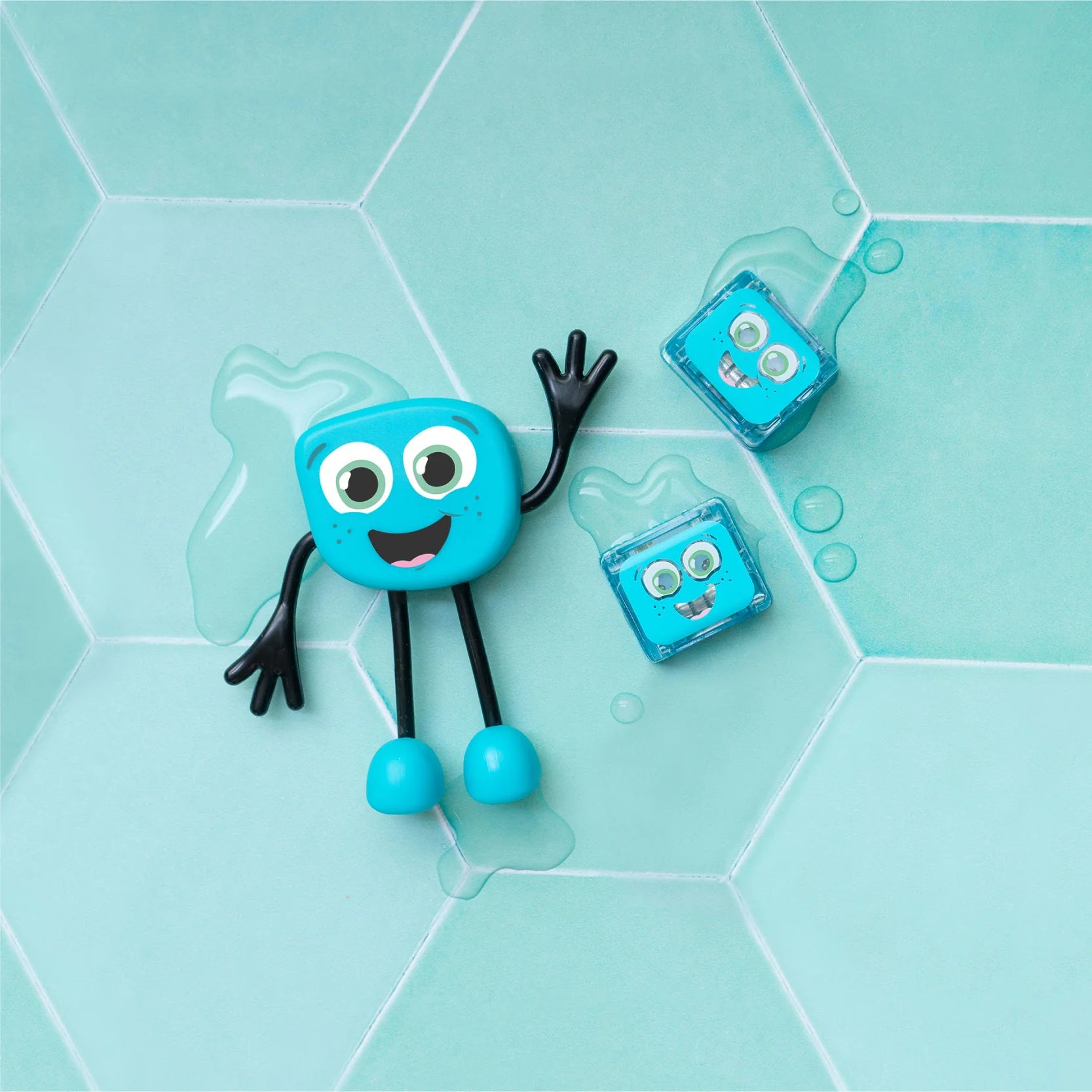 Blair Glo Pals character and cubes