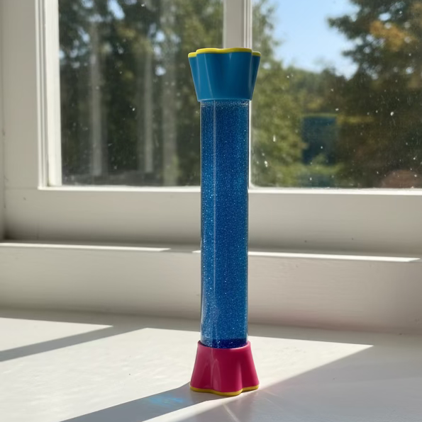 Blue Glitter Sensory Liquid Tube