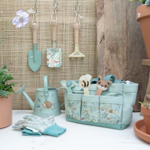 Children’s gardening set with shovel rake and watering tools