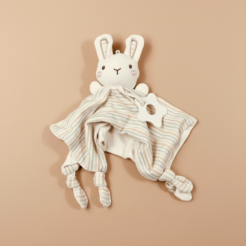 cuddle cloth with teether