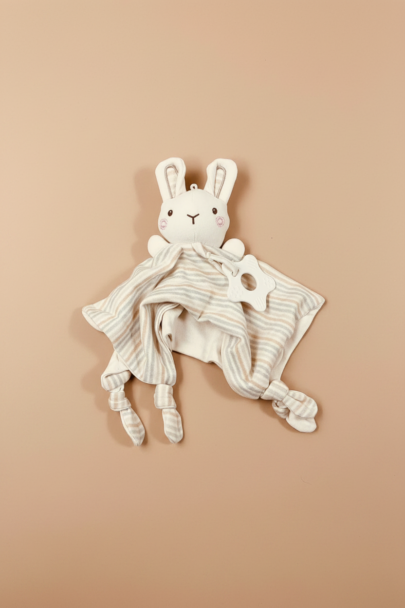 cuddle cloth with teether