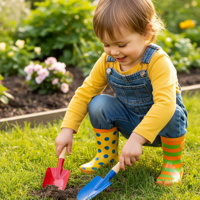 Kids gardening