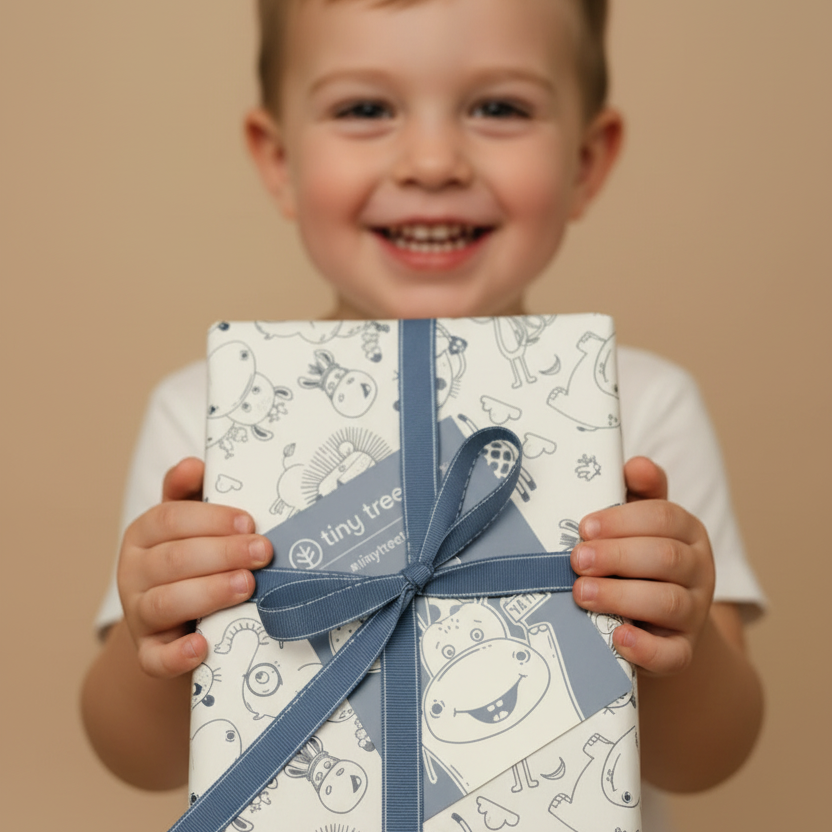 Gift wrapped by Tiny tree toys