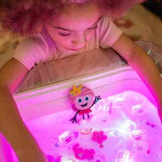 Glo Pals bath toy with light cubes