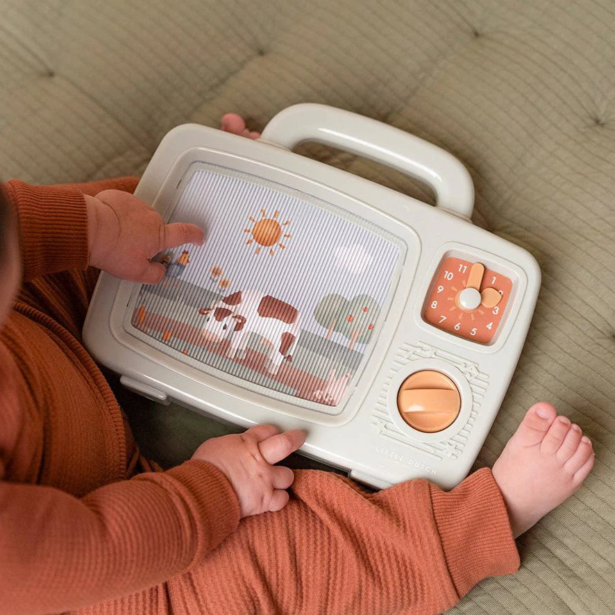 Little Dutch Musical TV Little Farm toy