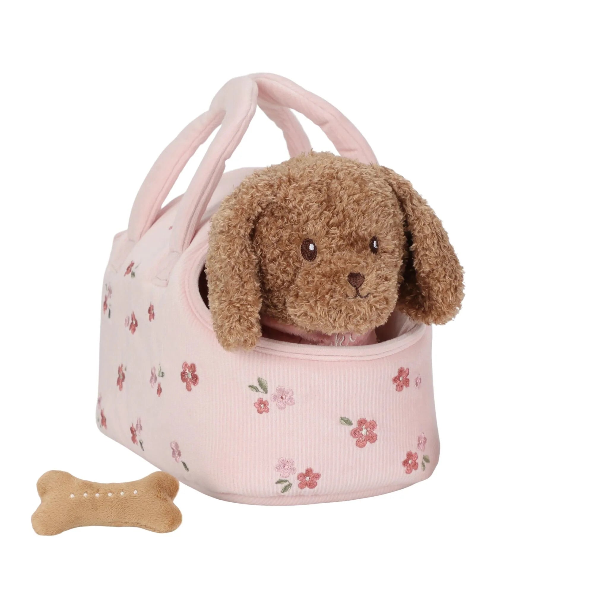 Little Dutch soft dog toy with bone