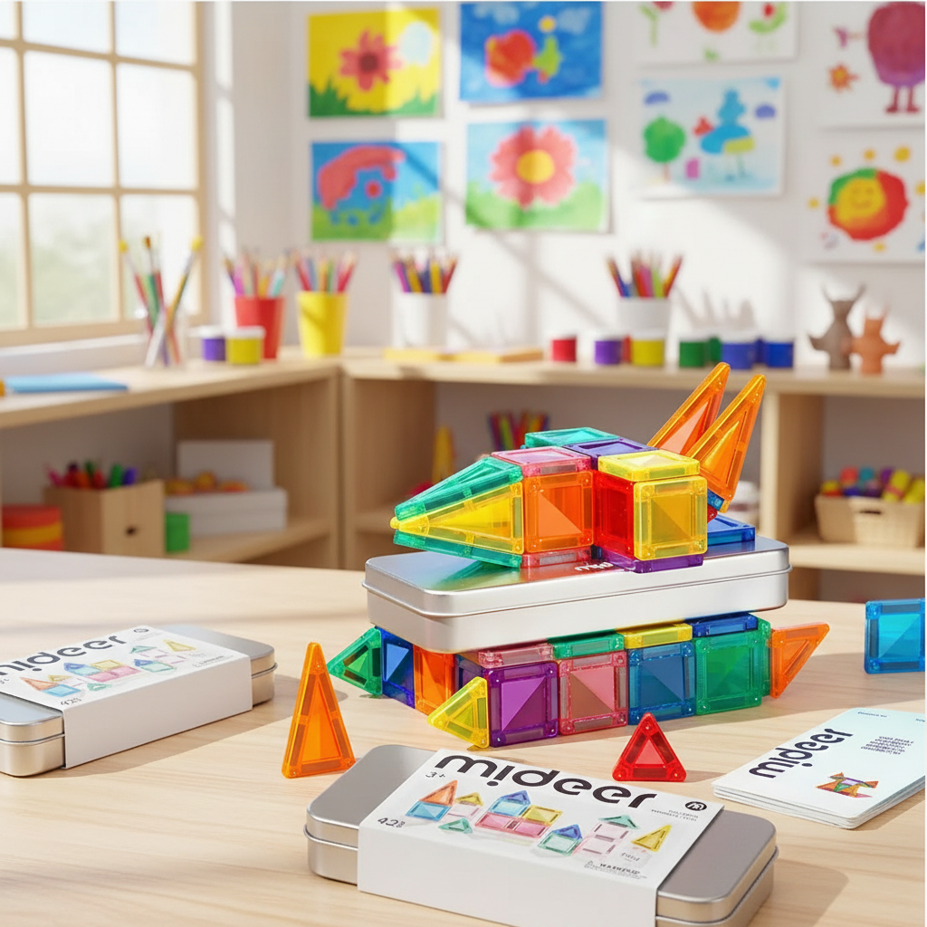 Mideer Mini Magnetic Tiles
