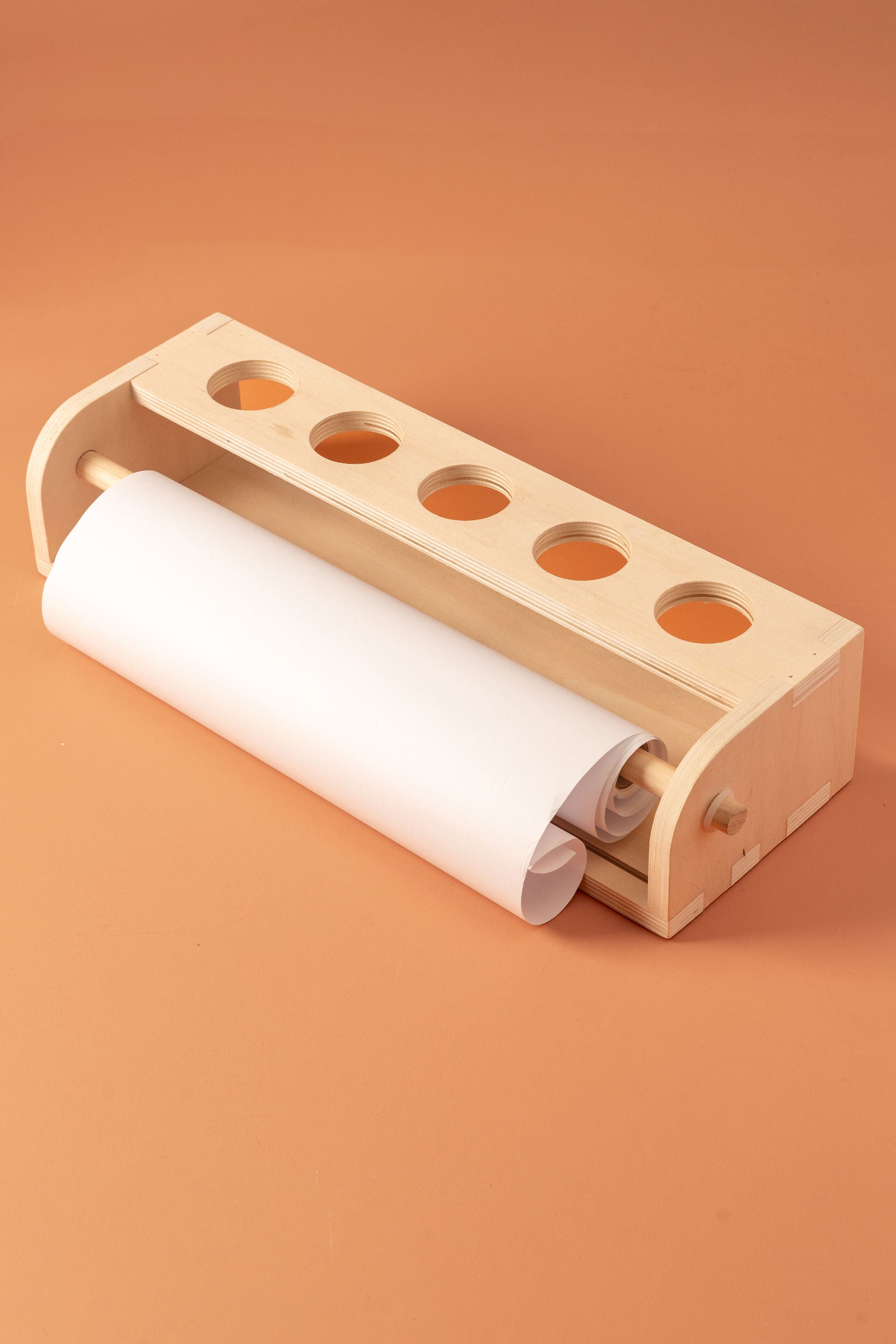 Art station paper roll dispenser