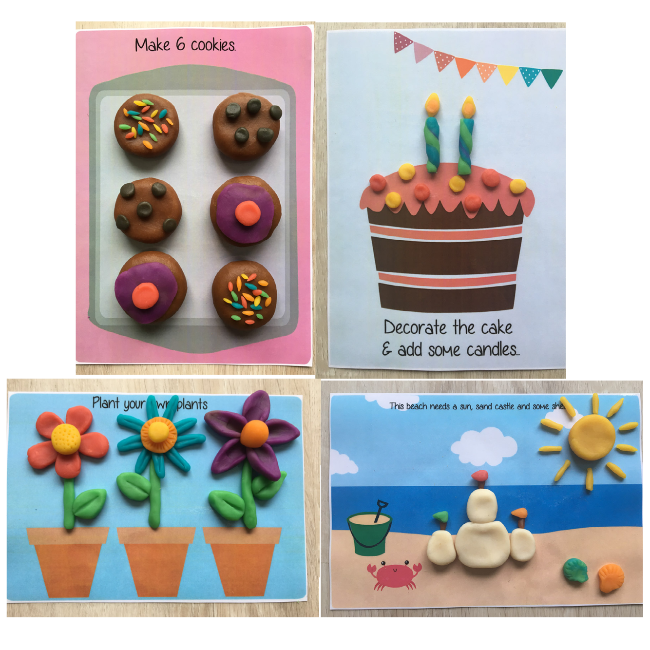 Play-dough mats 3