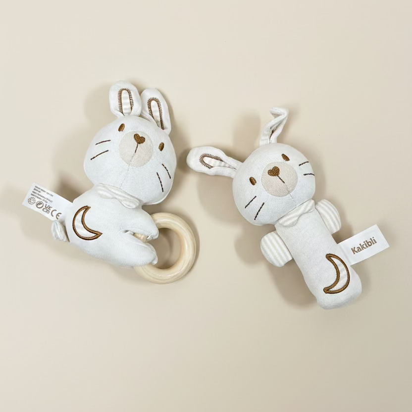 Soft Baby Rattle Set