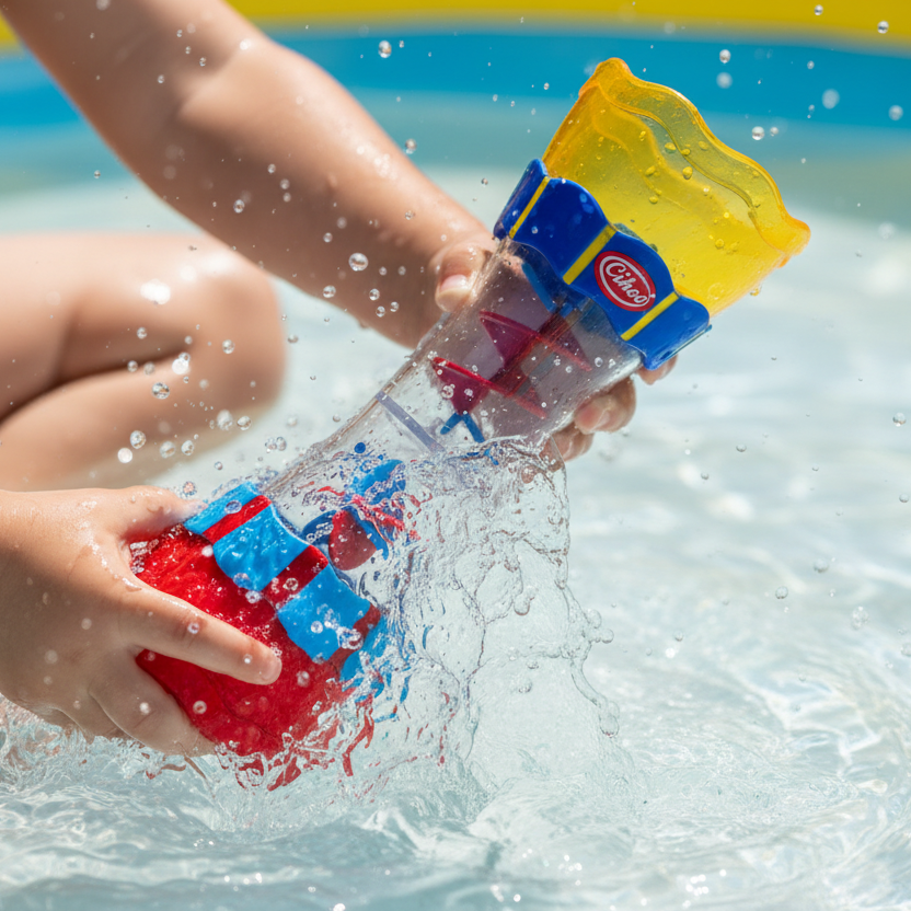 Water play with rainmaker