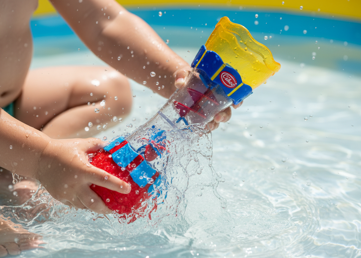 Water play with rainmaker