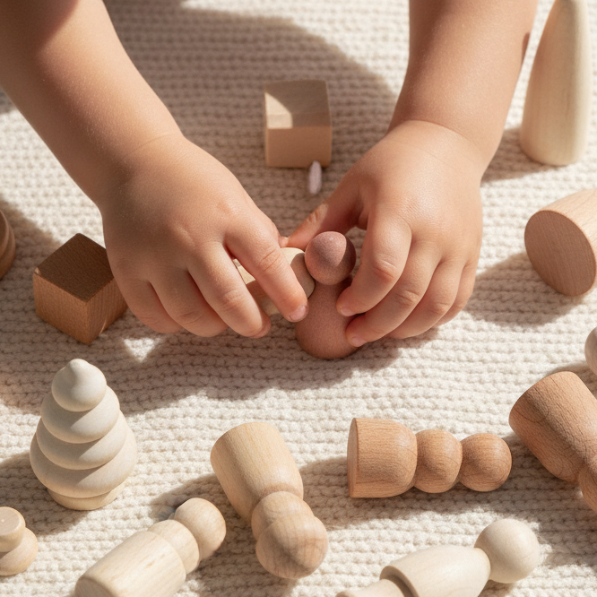 Wooden Peg Dolls