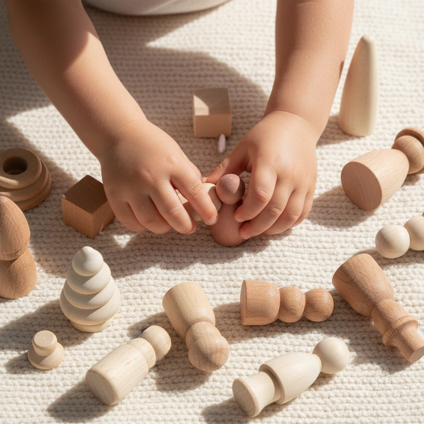 Wooden Peg Dolls