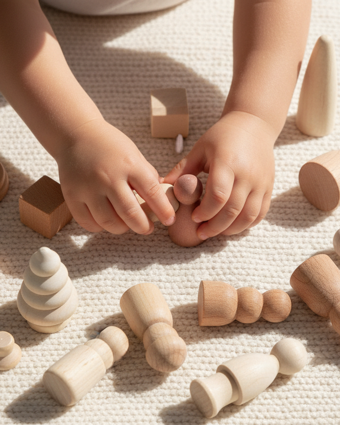 Wooden Peg Dolls