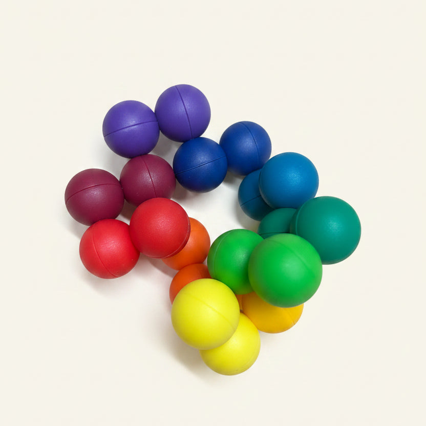 Colorful plastic balls fidget toy