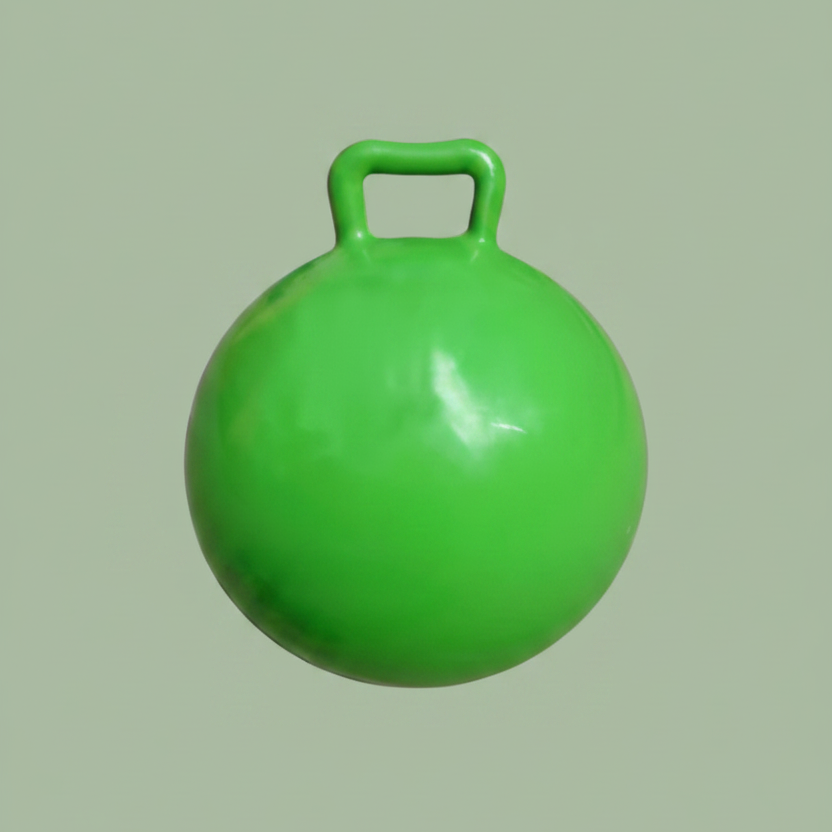 60 cm green hopper ball kids indoor play
