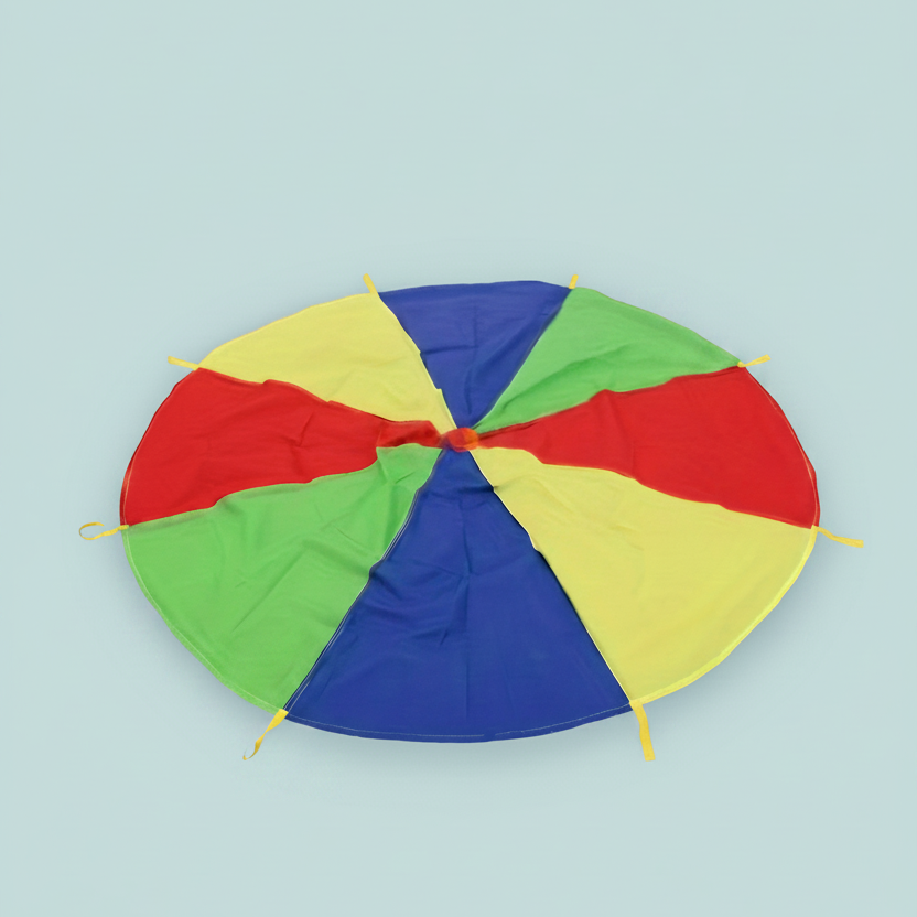 parachute product image on light blue background
