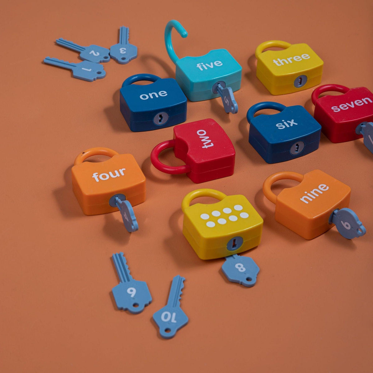 1-10 Lock Key's – tiny tree toys