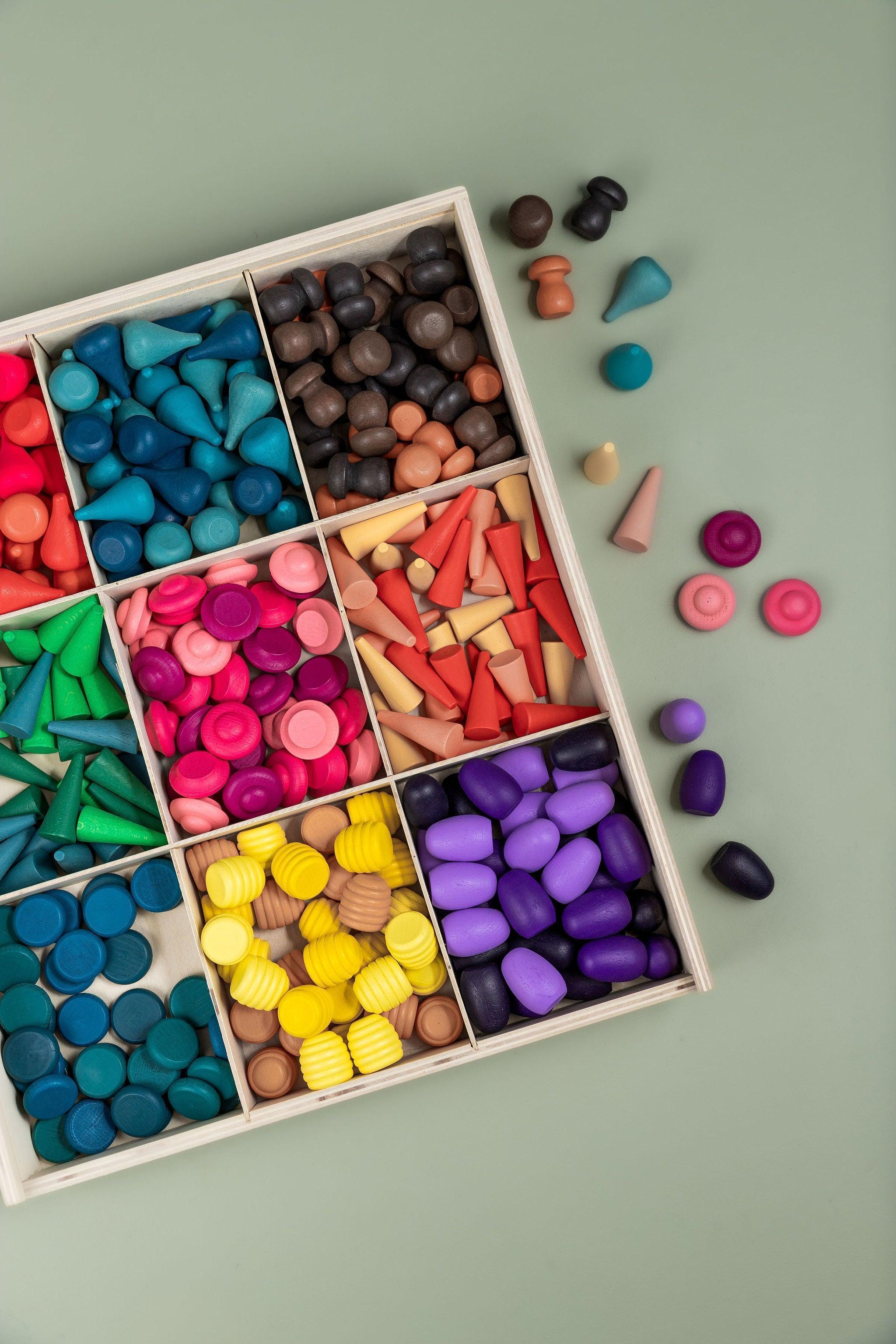 324 Pc Loose Parts - tiny tree toys - tiny tree toys