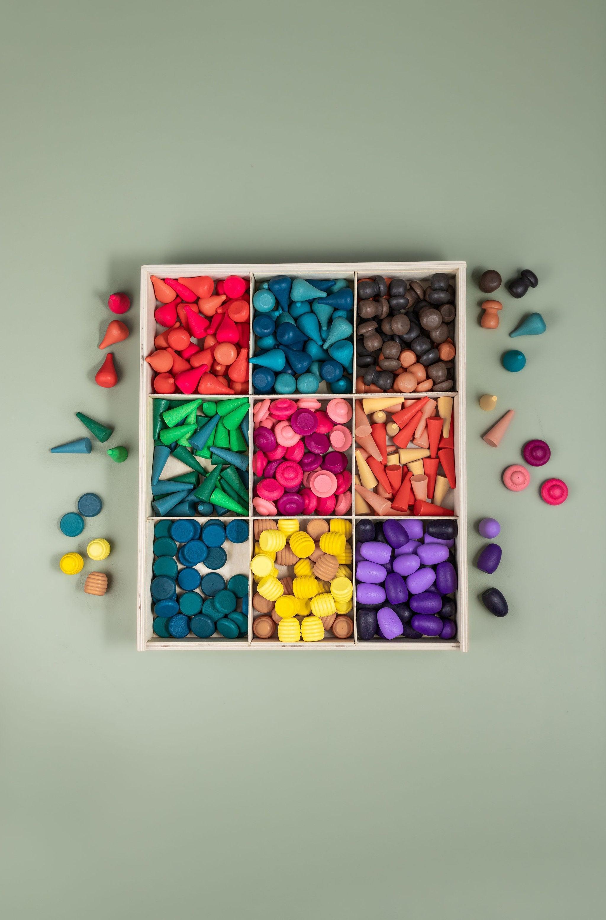324 Pc Loose Parts - tiny tree toys - tiny tree toys
