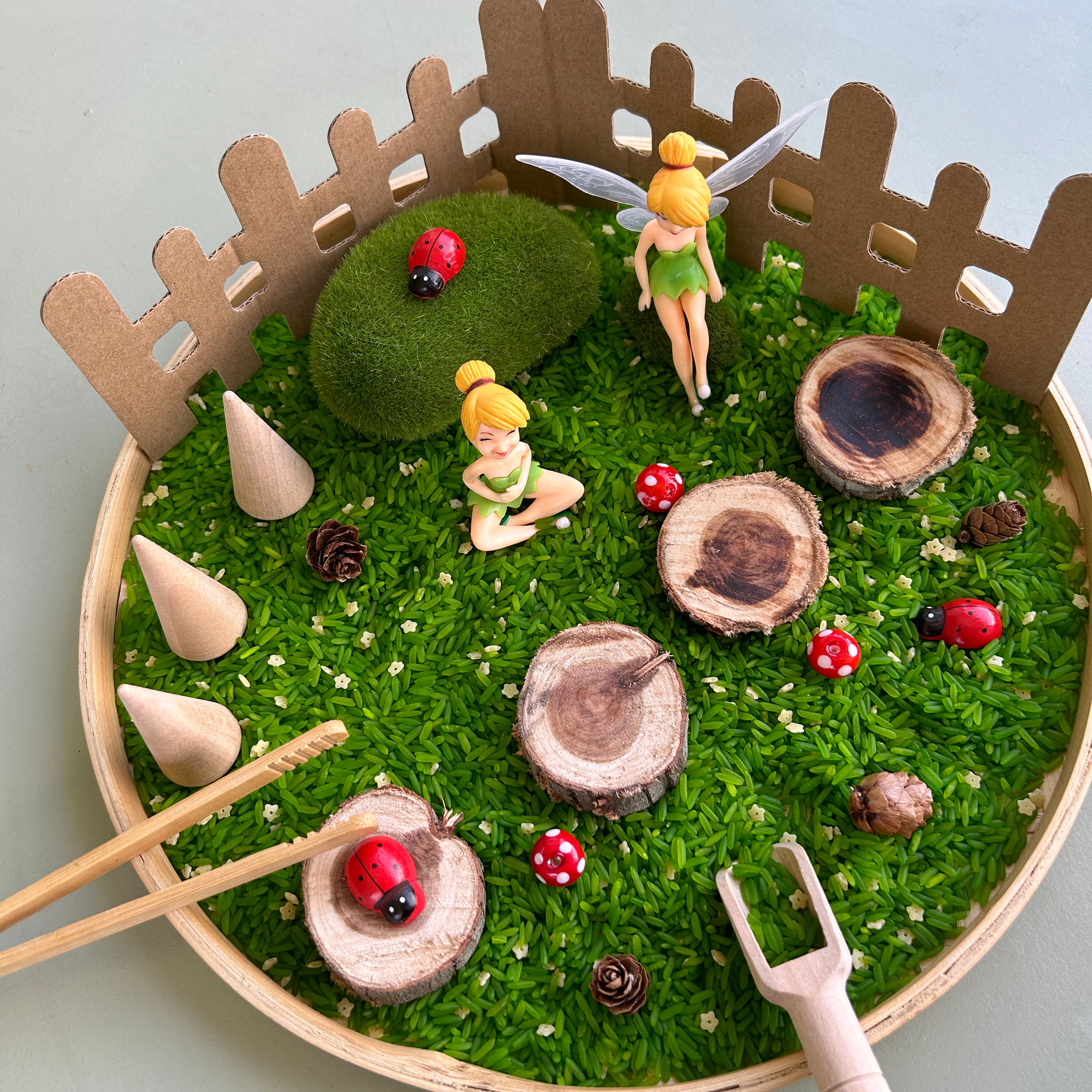 Pour and Play Sensory Set — OT-designed themed sensory play for children 3 years and older. Faries