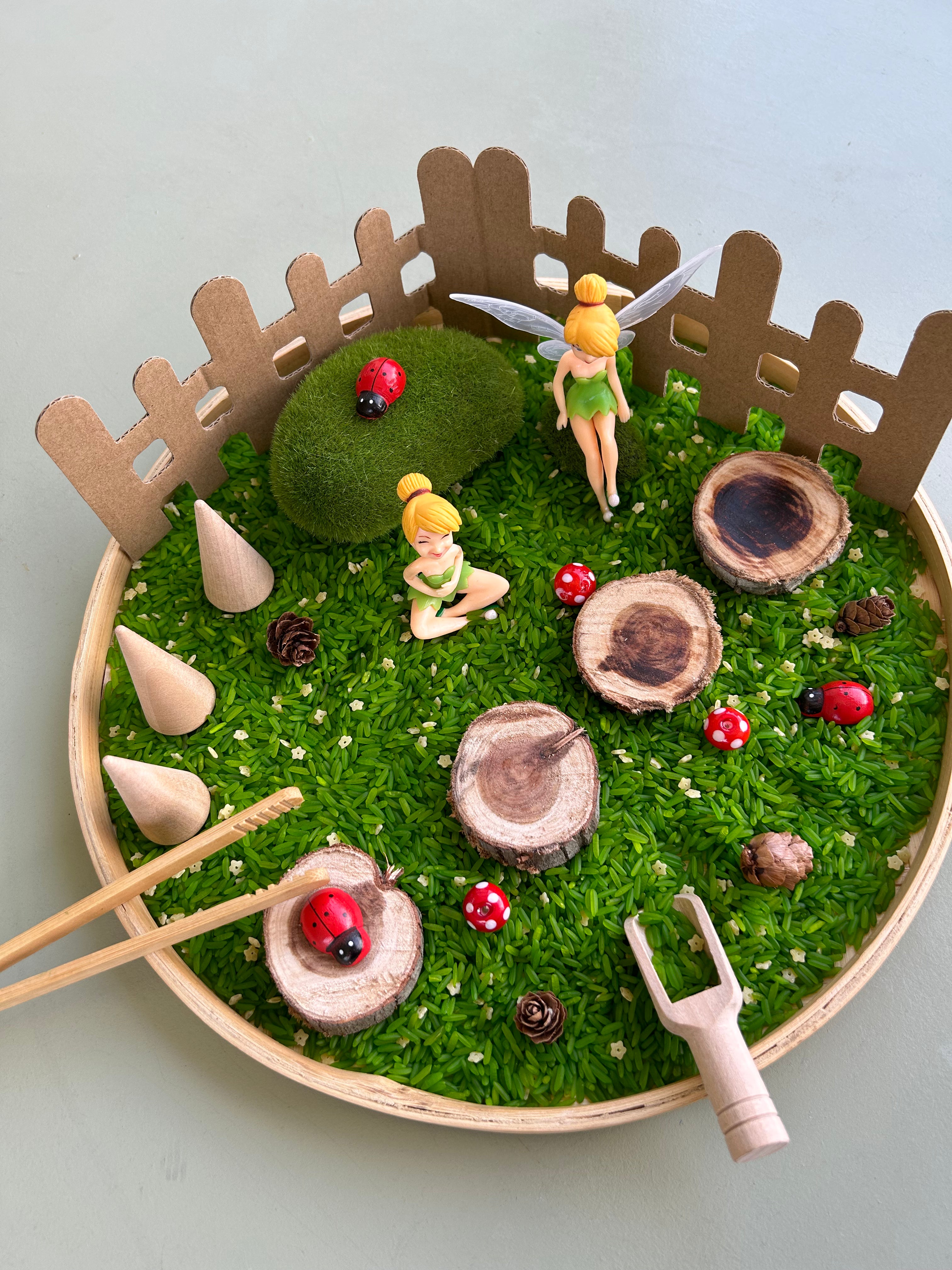 Pour and Play Sensory Set — OT-designed themed sensory play for children 3 years and older. Faries