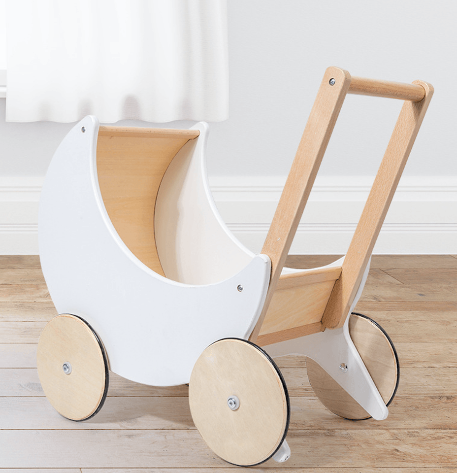 Wooden Doll Stroller - tiny tree toys