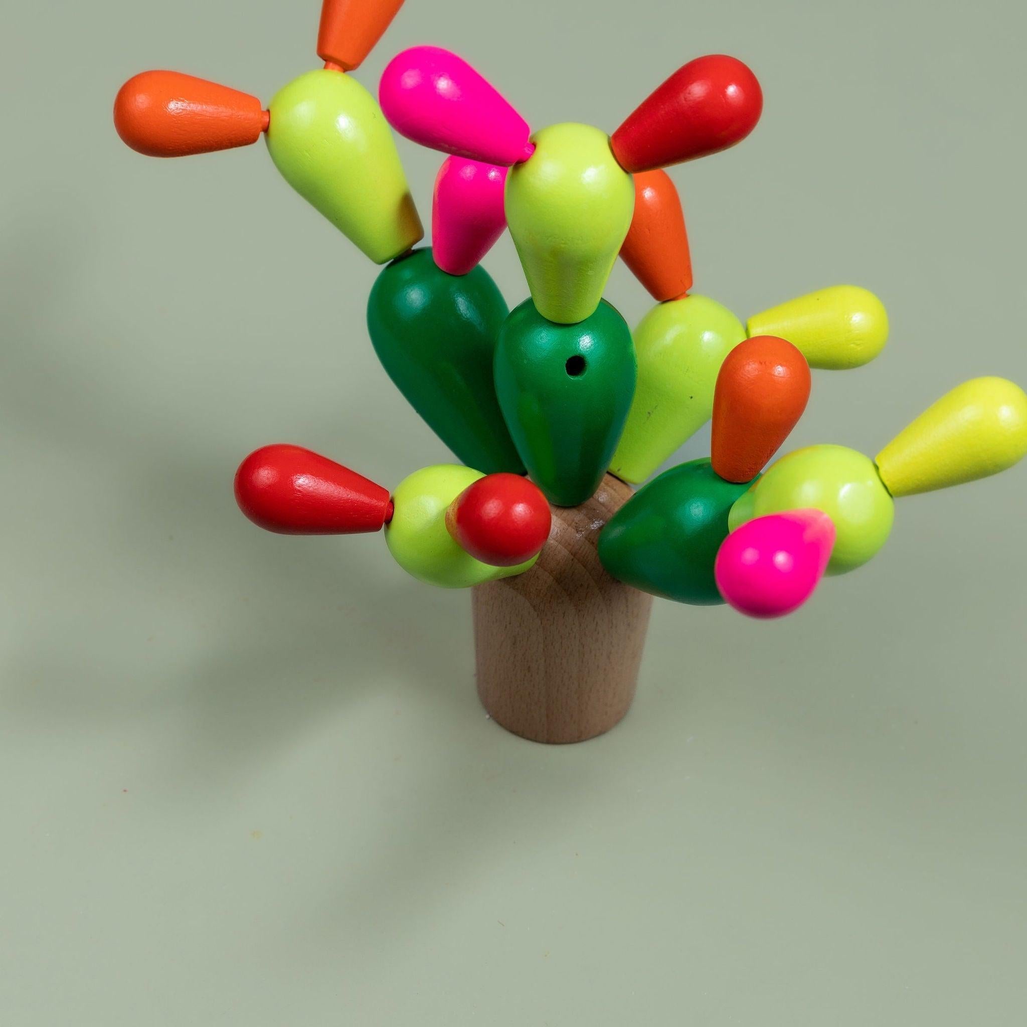 Balancing Cactus - tiny tree toys - tiny tree toys