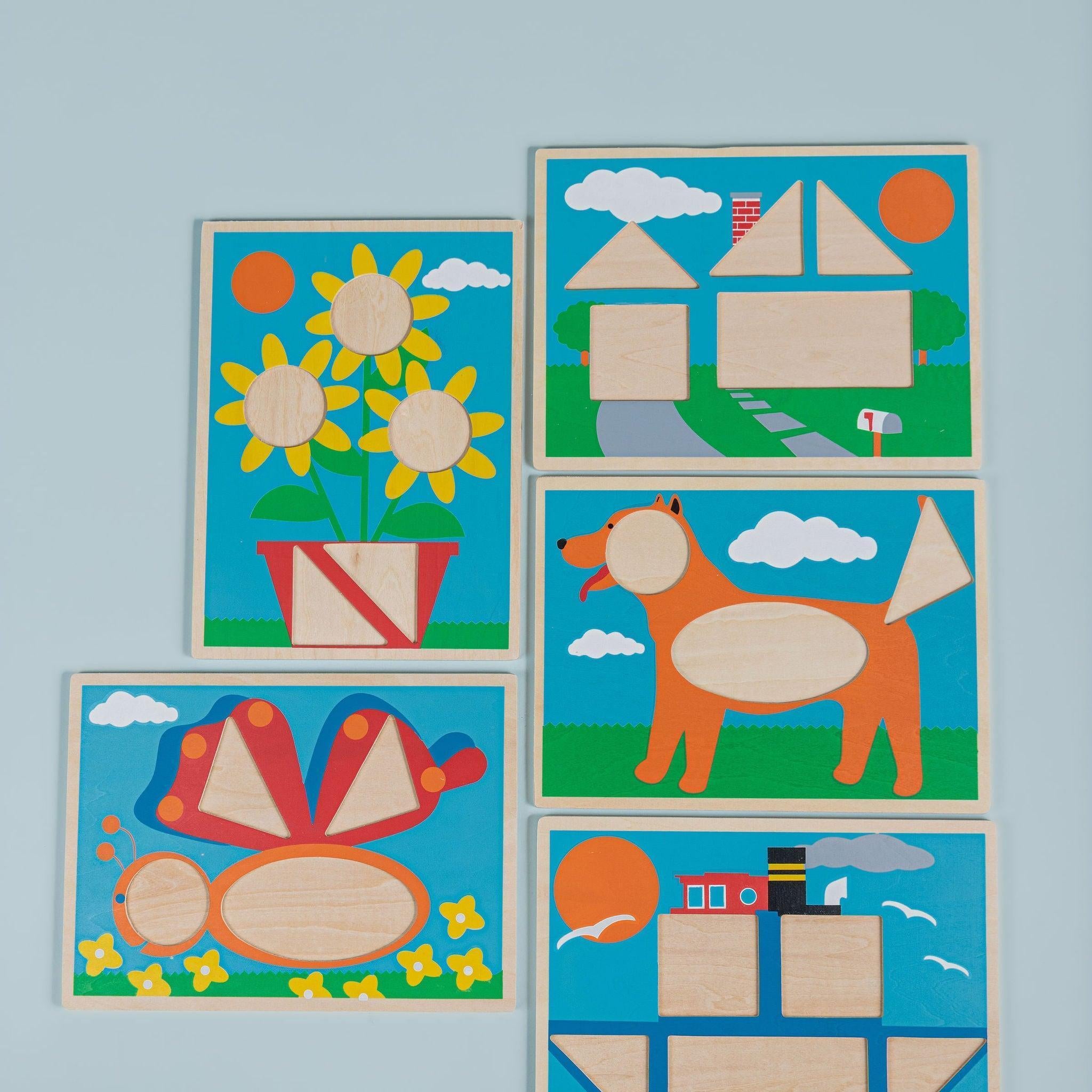 Beginner Pattern Blocks - tiny tree toys - Melissa & Doug