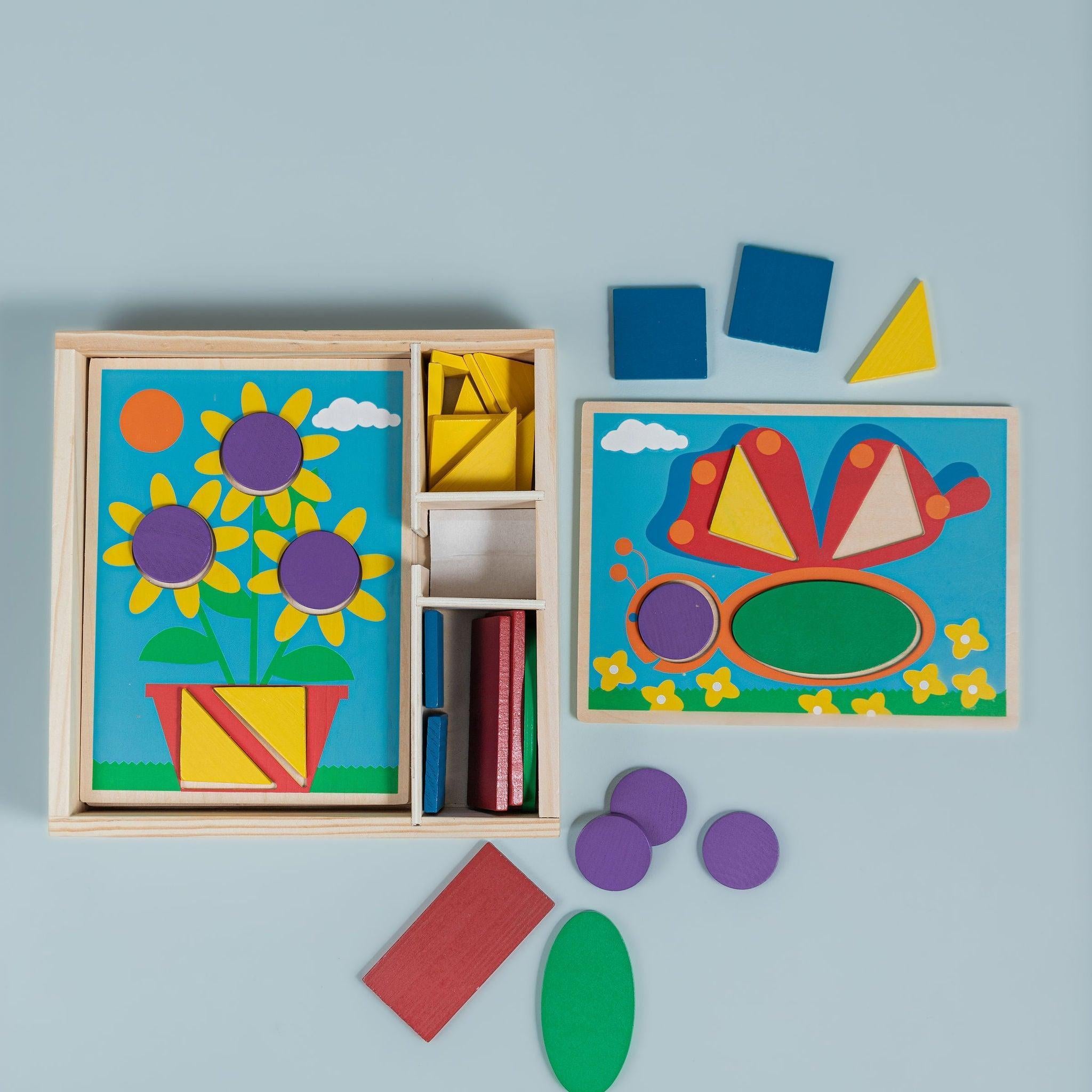 Beginner Pattern Blocks - tiny tree toys - Melissa & Doug