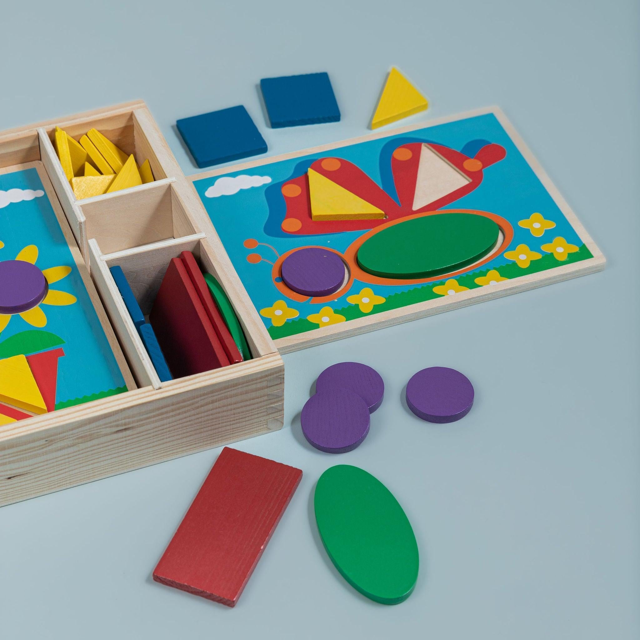 Beginner Pattern Blocks - tiny tree toys - Melissa & Doug