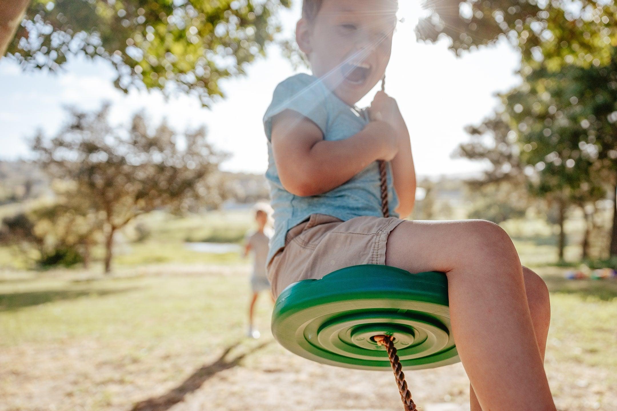 Button swing - tiny tree toys - tiny tree toys