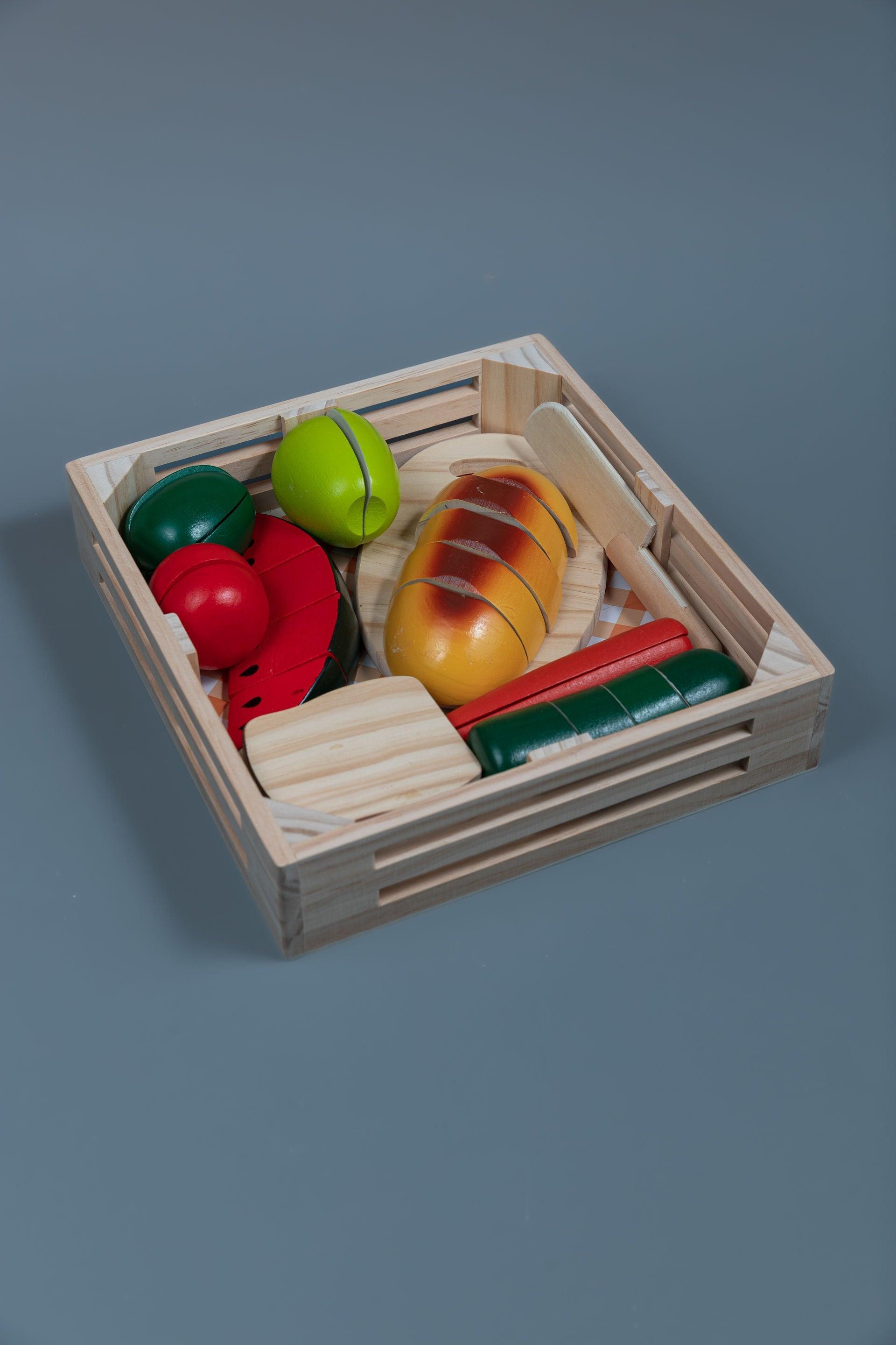 Cutting Food Crate - tiny tree toys - Melissa & Doug