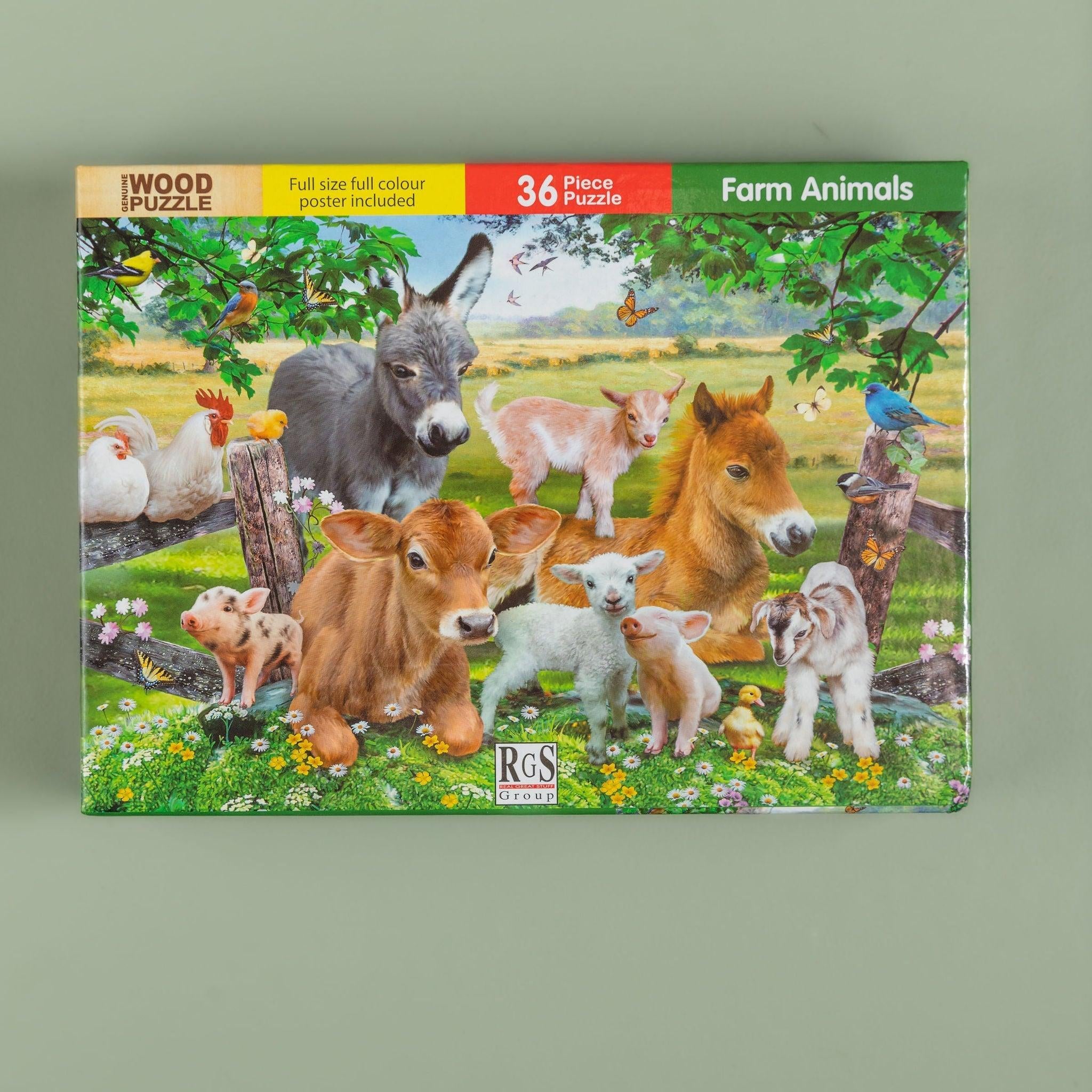 Farm Animals 36 Pcs - tiny tree toys - Smart Thinking