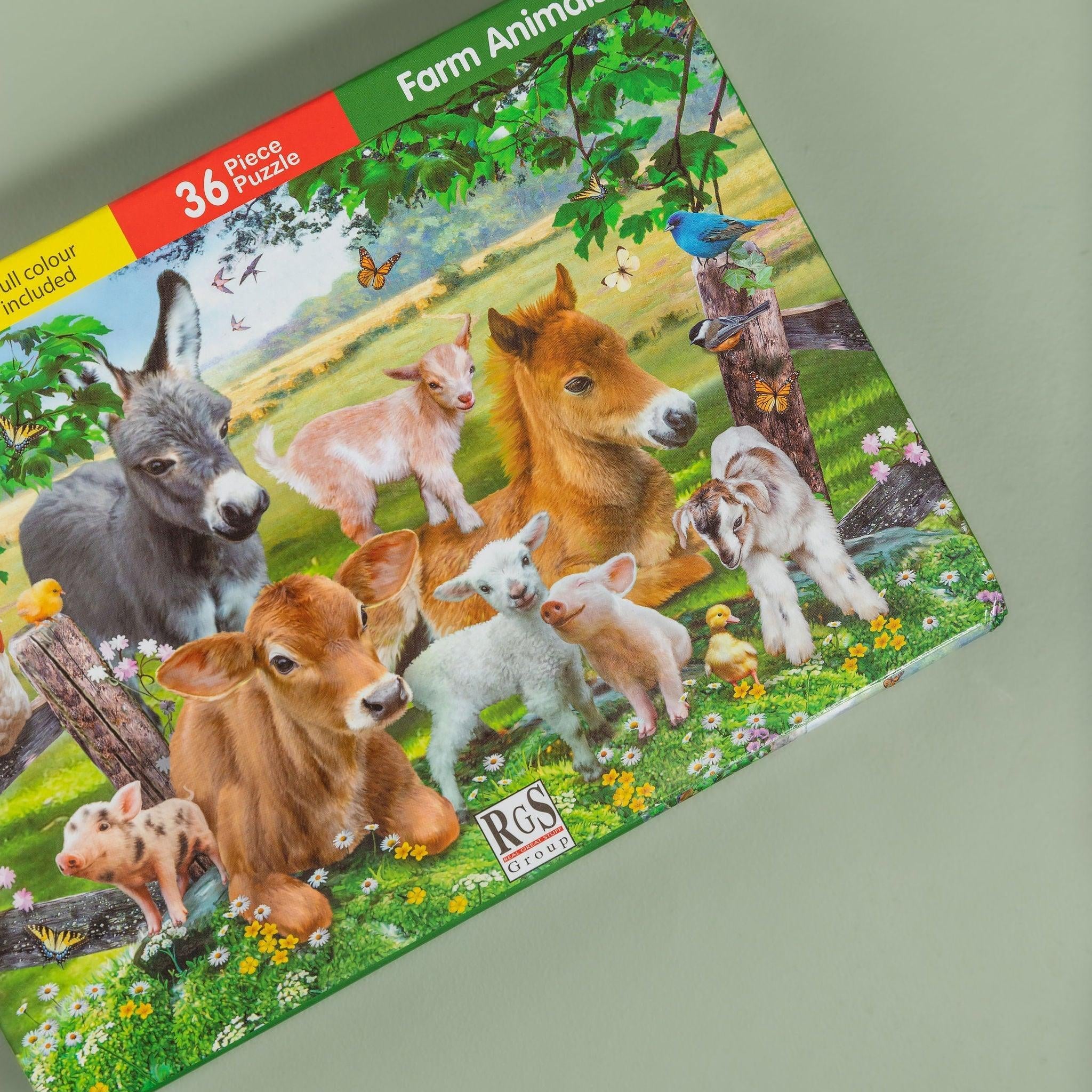 Farm Animals 36 Pcs - tiny tree toys - Smart Thinking