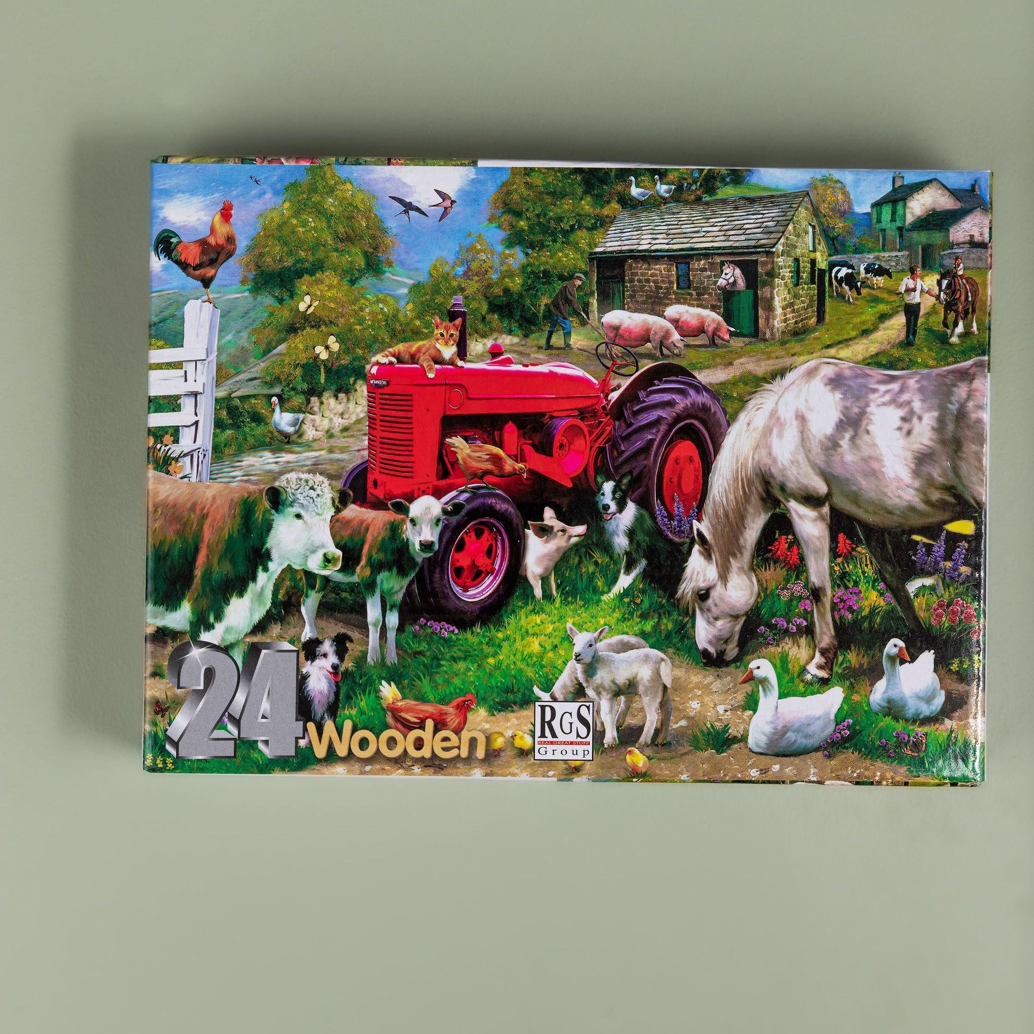 Farmyard Puzzle 24 Pc - tiny tree toys - Smart Thinking