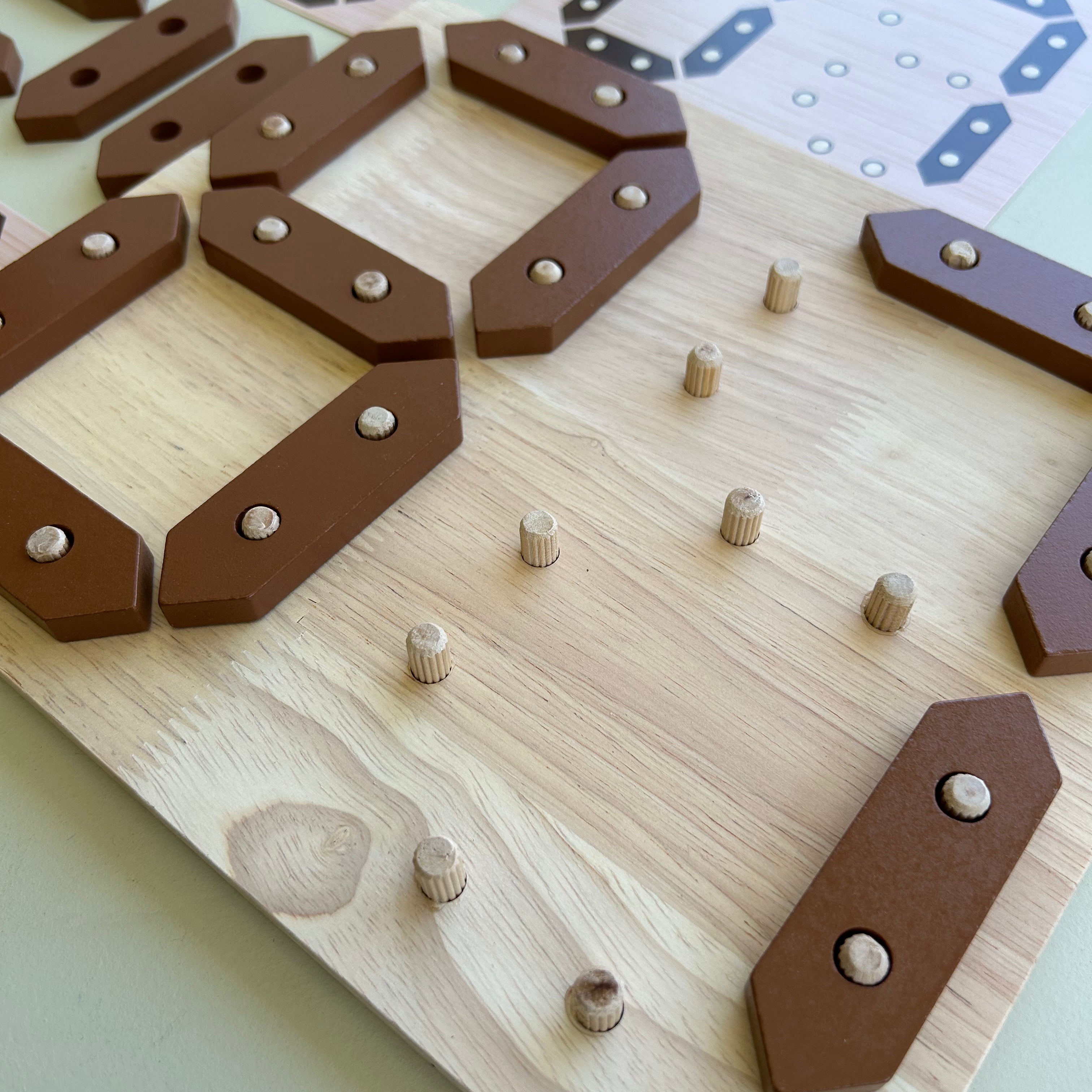 wooden digital board - tiny tree toys