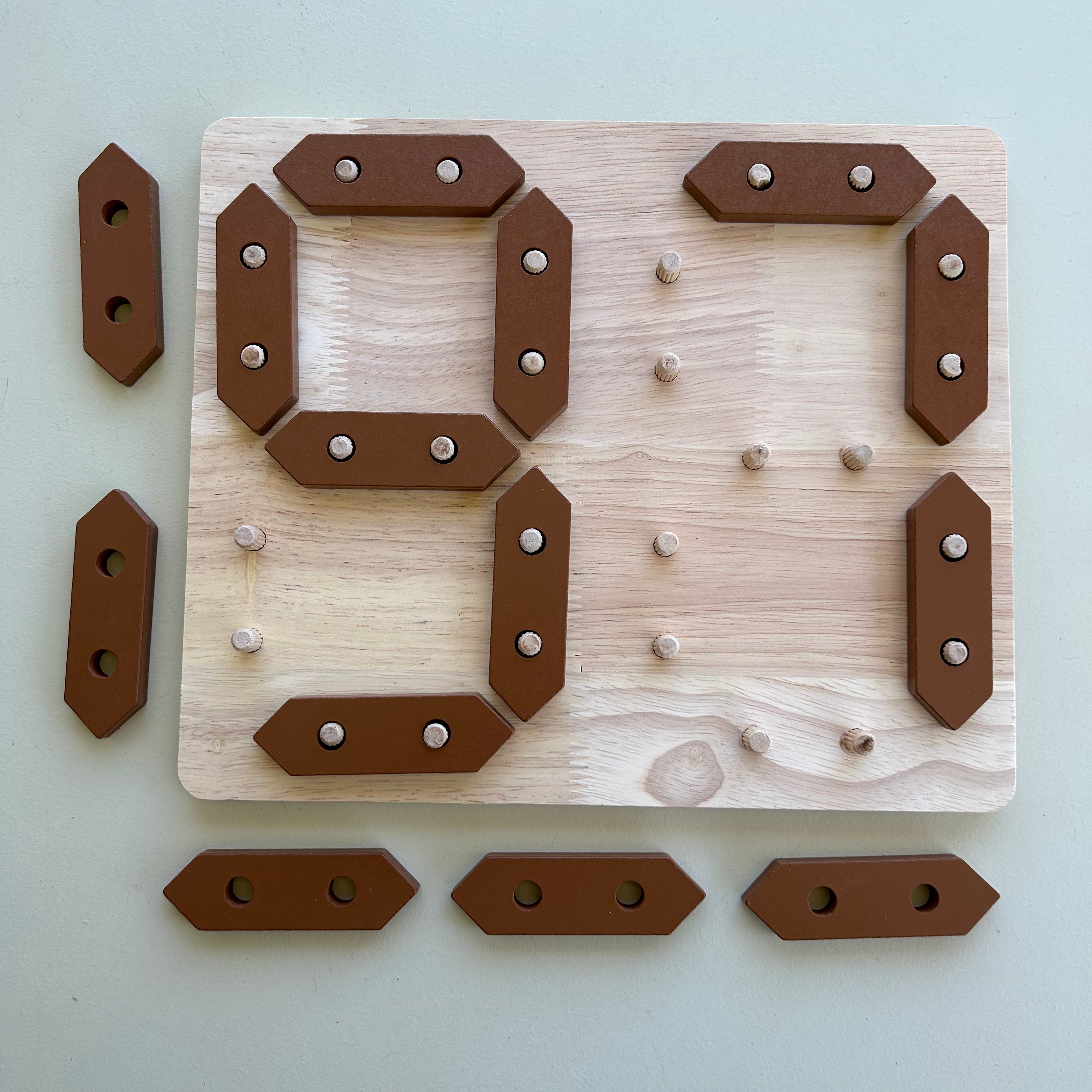 wooden digital board - tiny tree toys