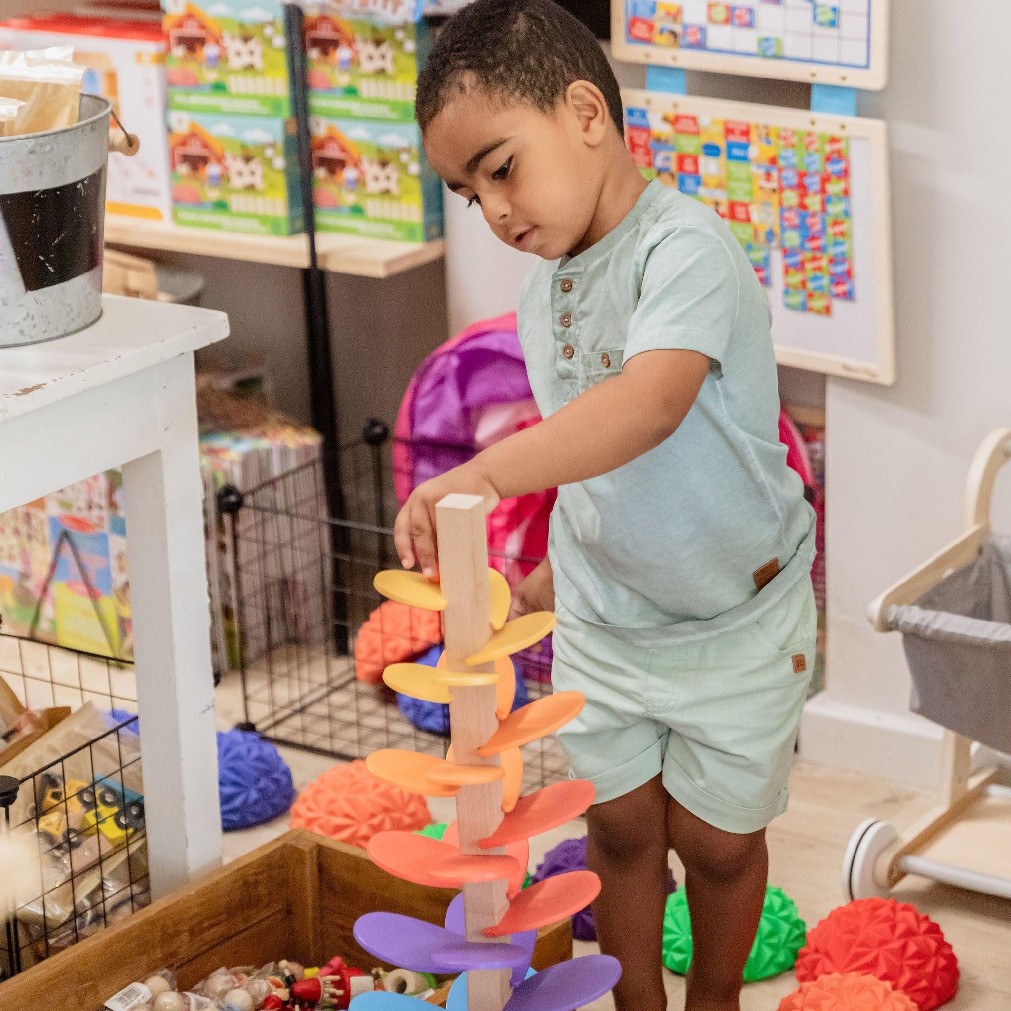 Wooden Music Tree - tiny tree toys