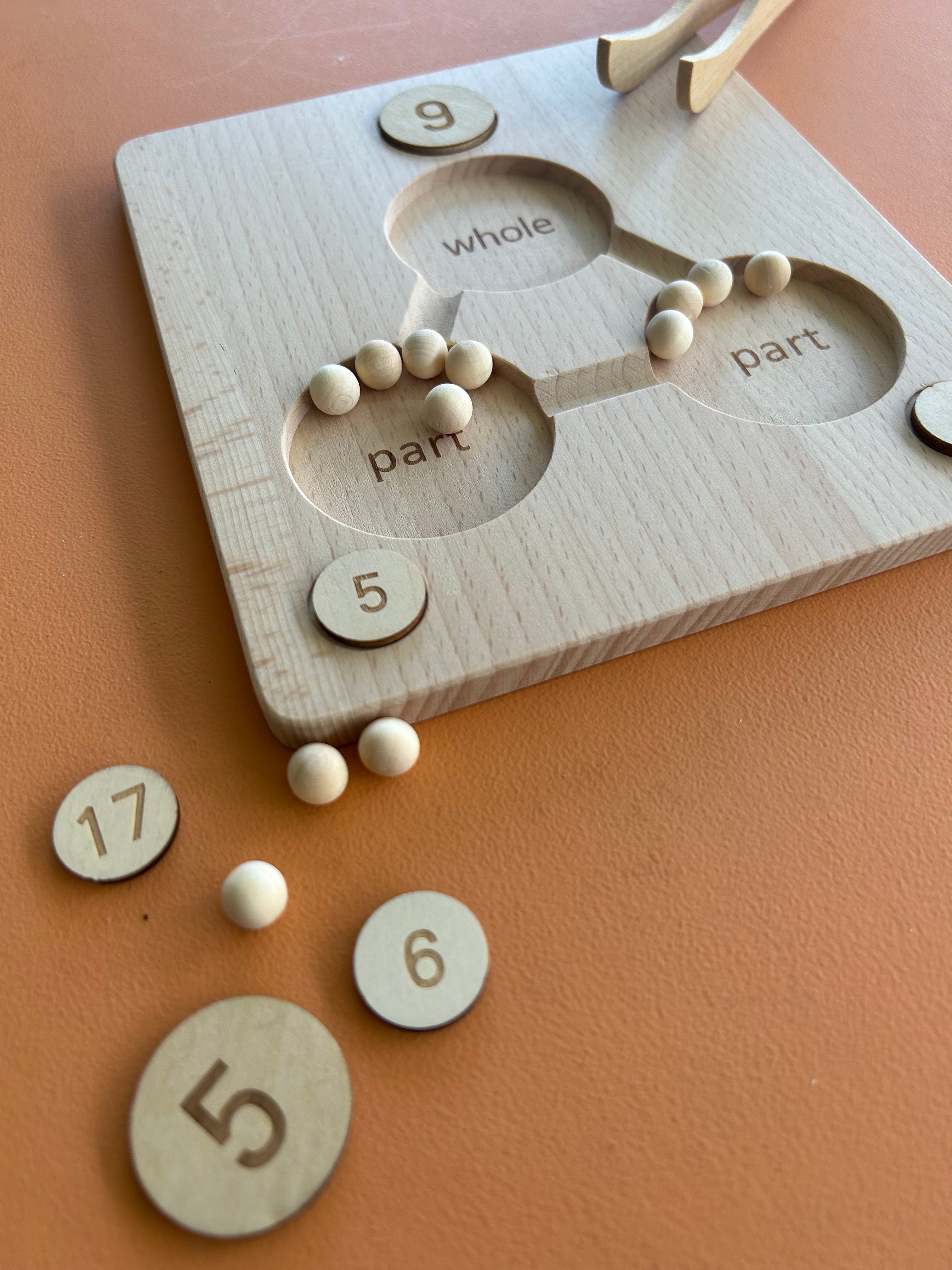 Natural Number Bonds Board - tiny tree toys