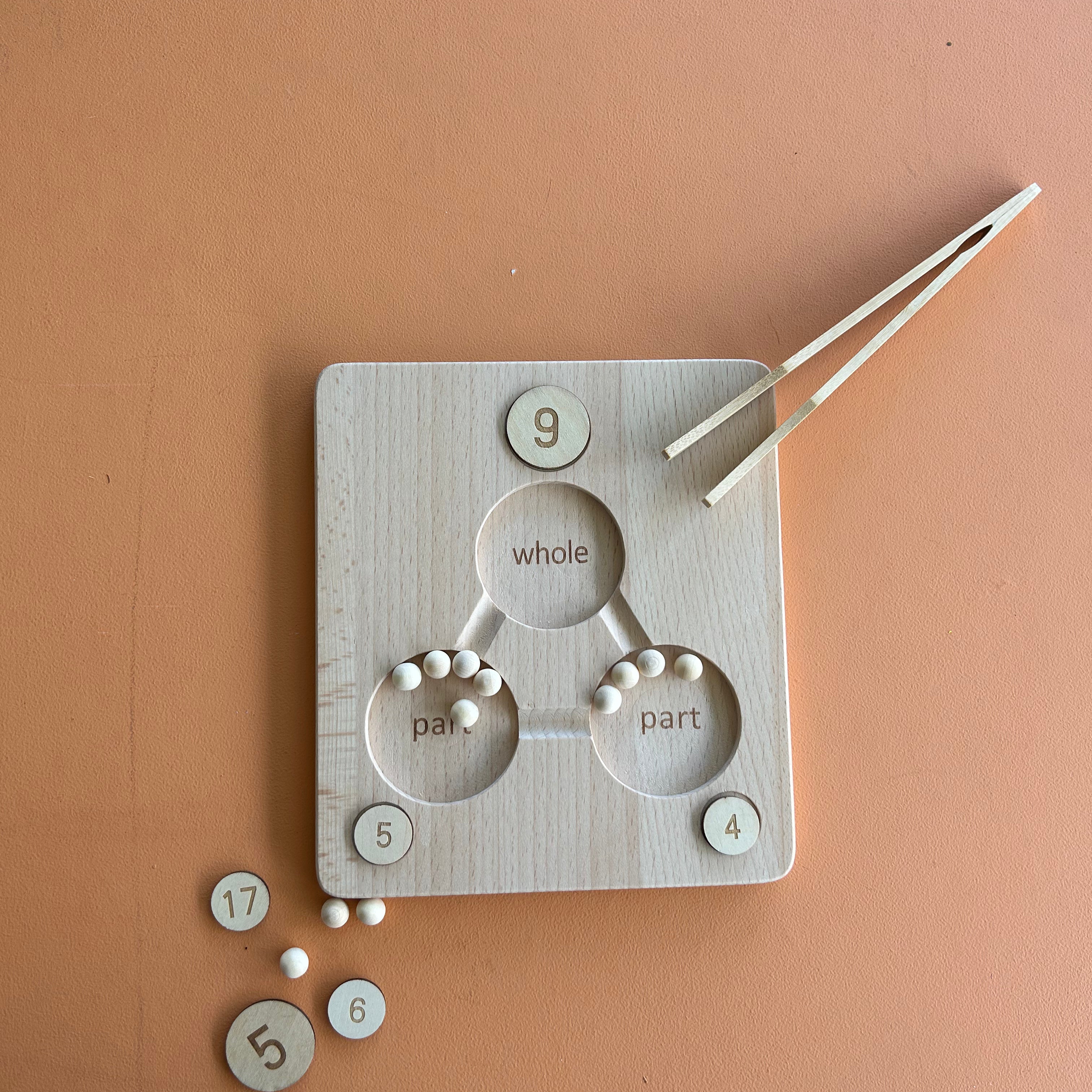 Natural Number Bonds Board - tiny tree toys