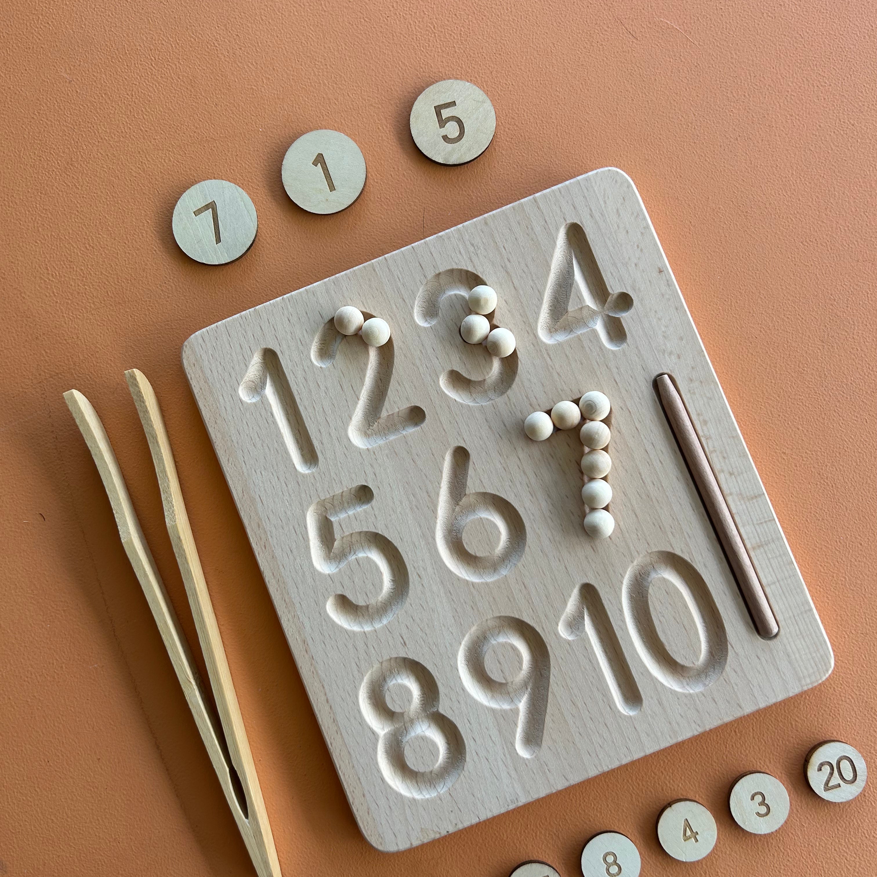 Natural Number Bonds Board - tiny tree toys