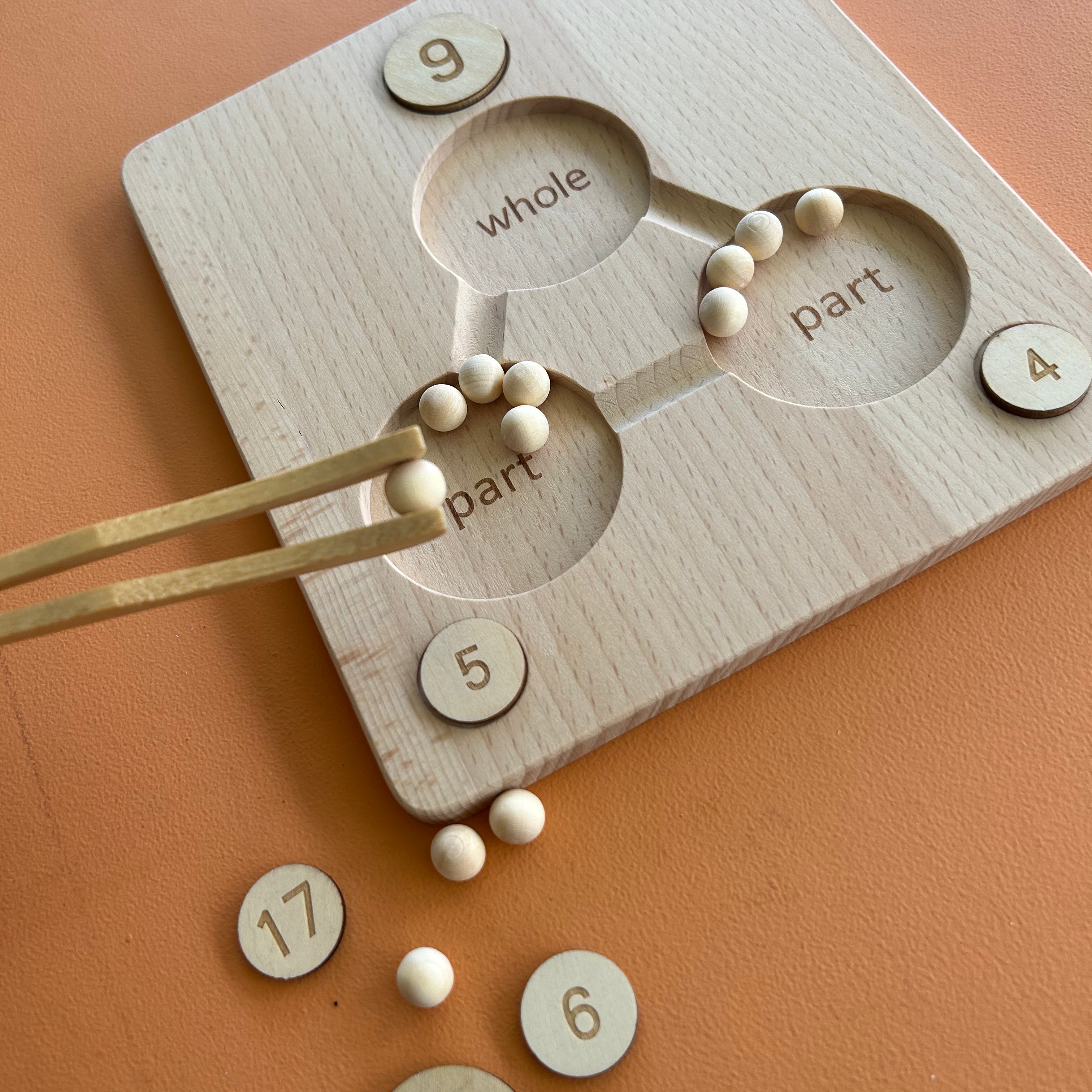 Natural Number Bonds Board - tiny tree toys