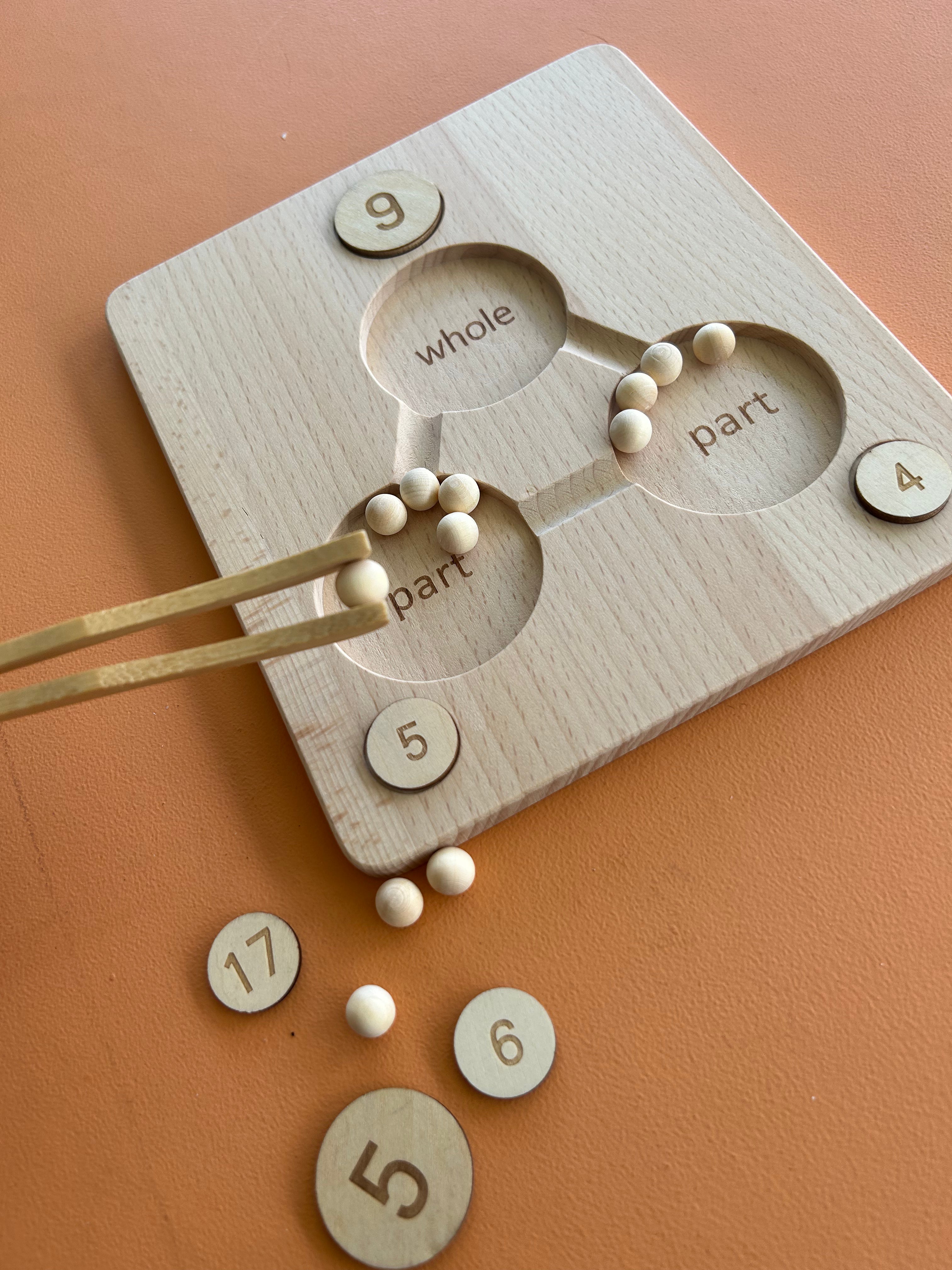 Natural Number Bonds Board - tiny tree toys