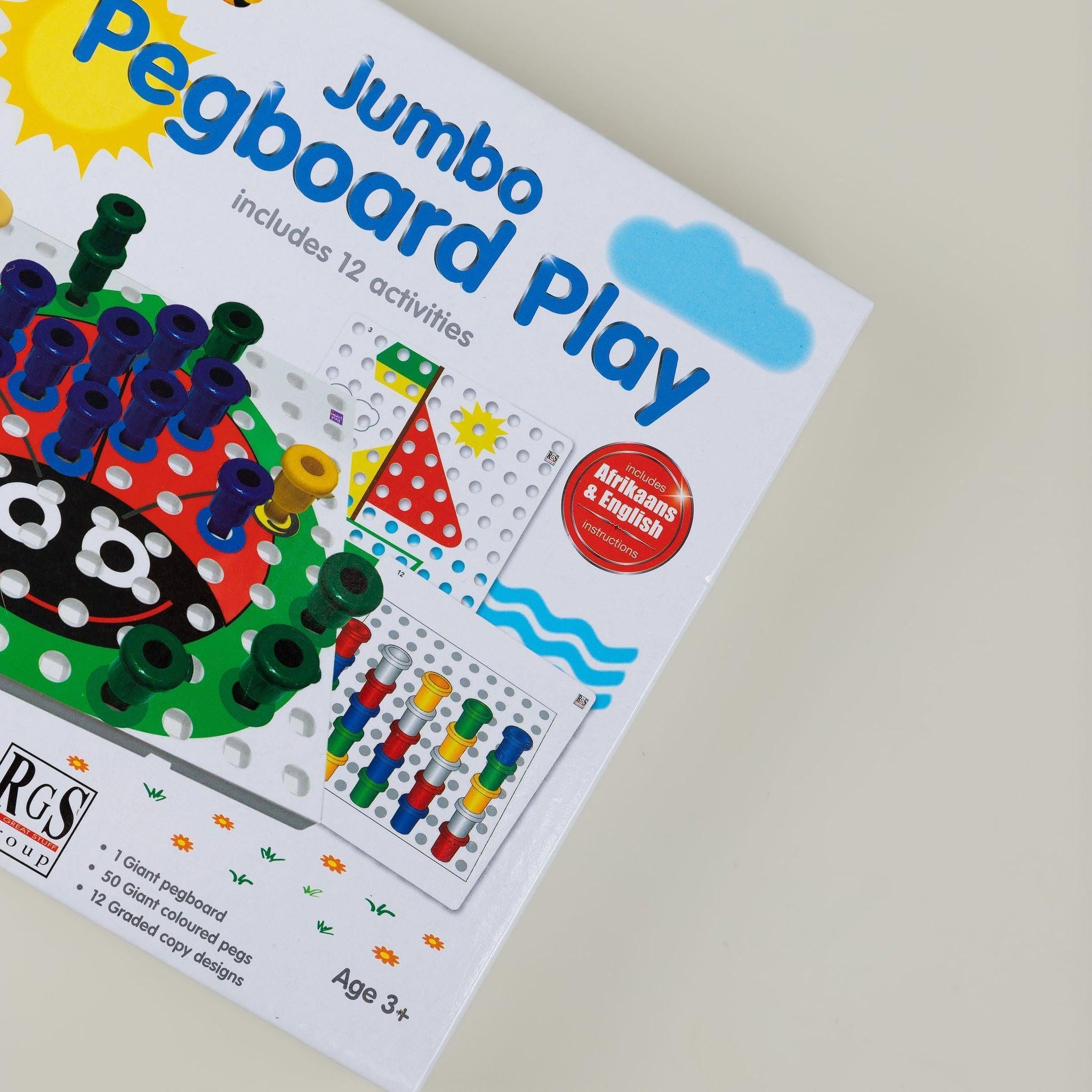 Jumbo Pegboard Play - tiny tree toys - Smart Thinking