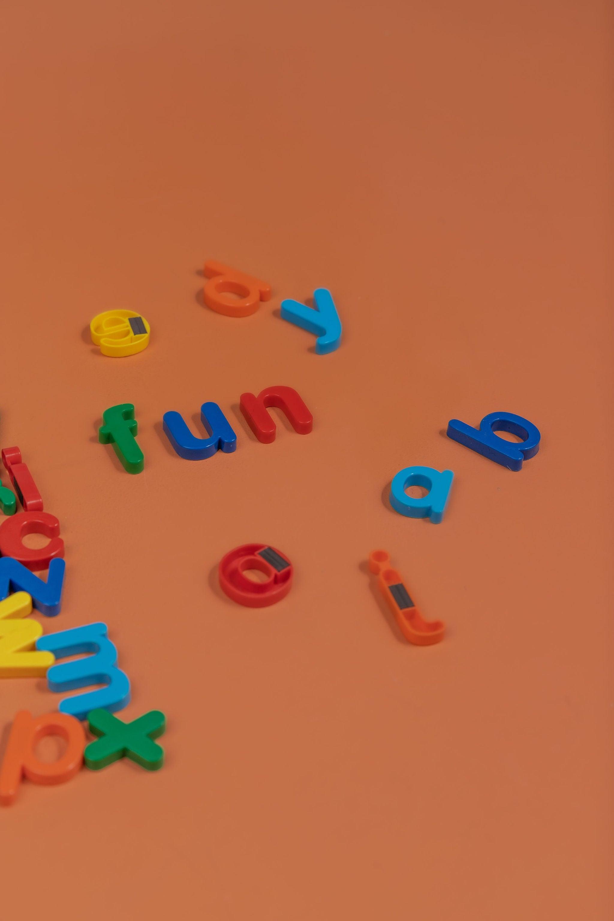 Magnetic Letters - tiny tree toys - tiny tree toys
