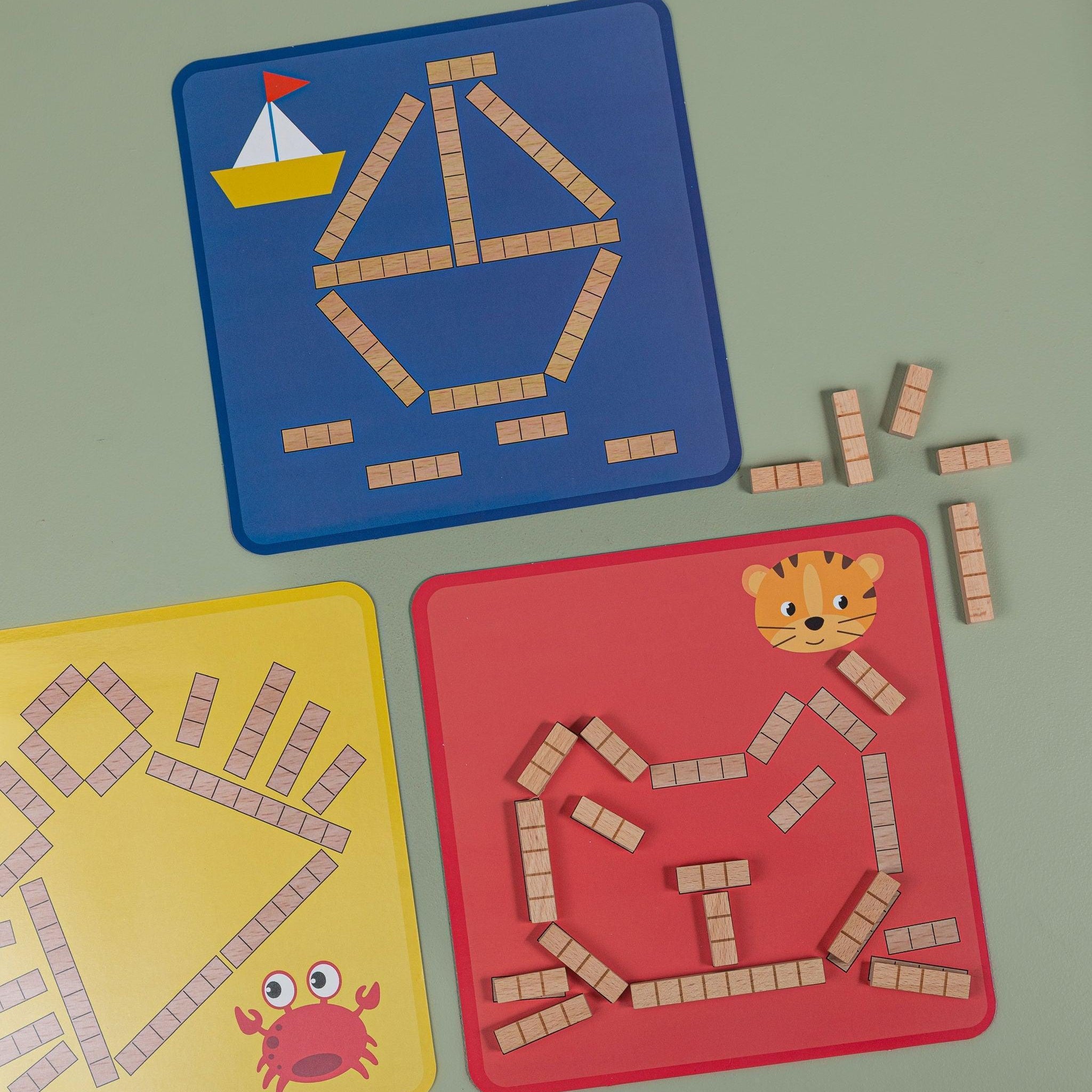 Maths Sticks: Natural Wood - tiny tree toys - tiny tree toys
