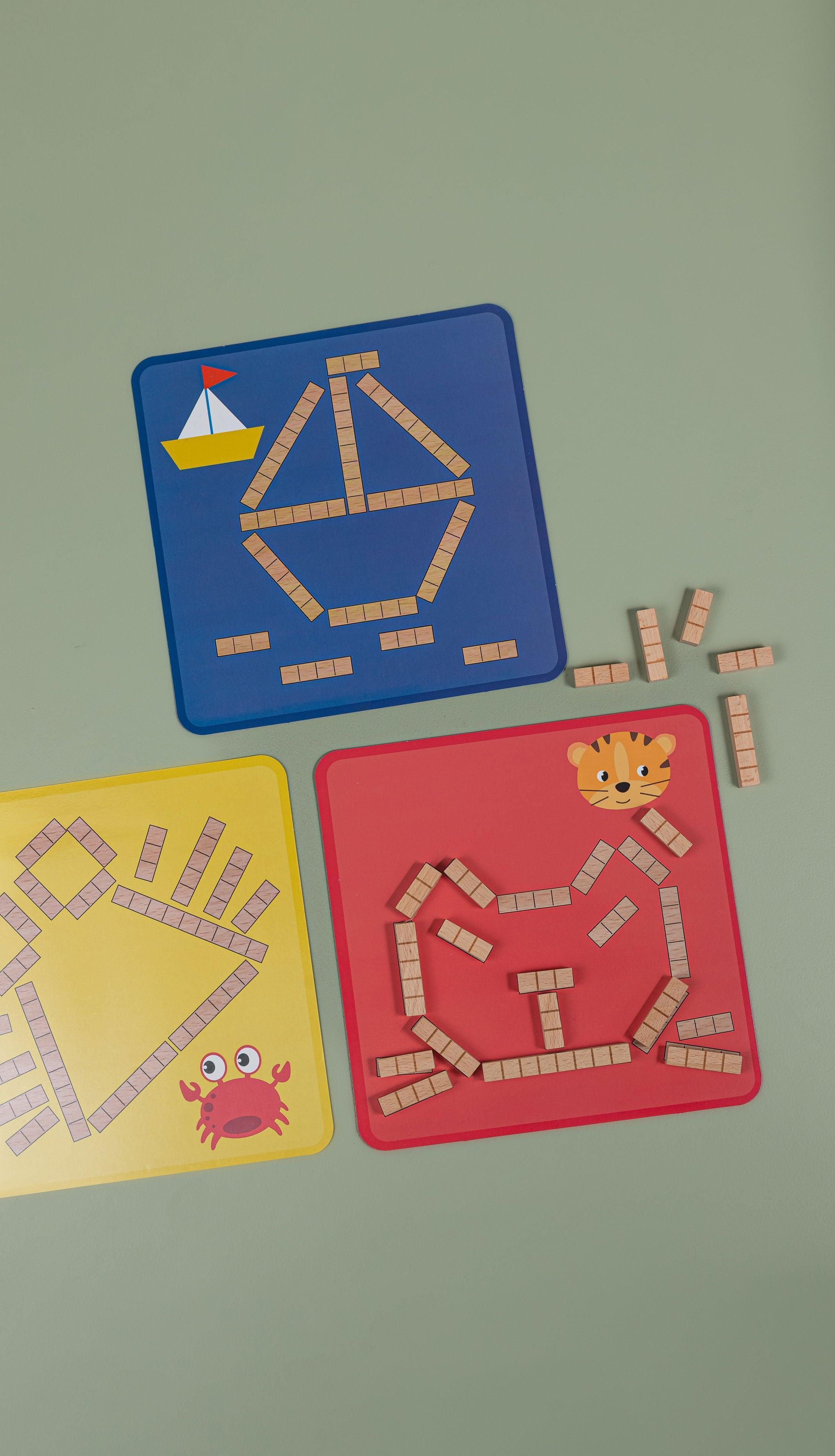 Maths Sticks: Natural Wood - tiny tree toys - tiny tree toys