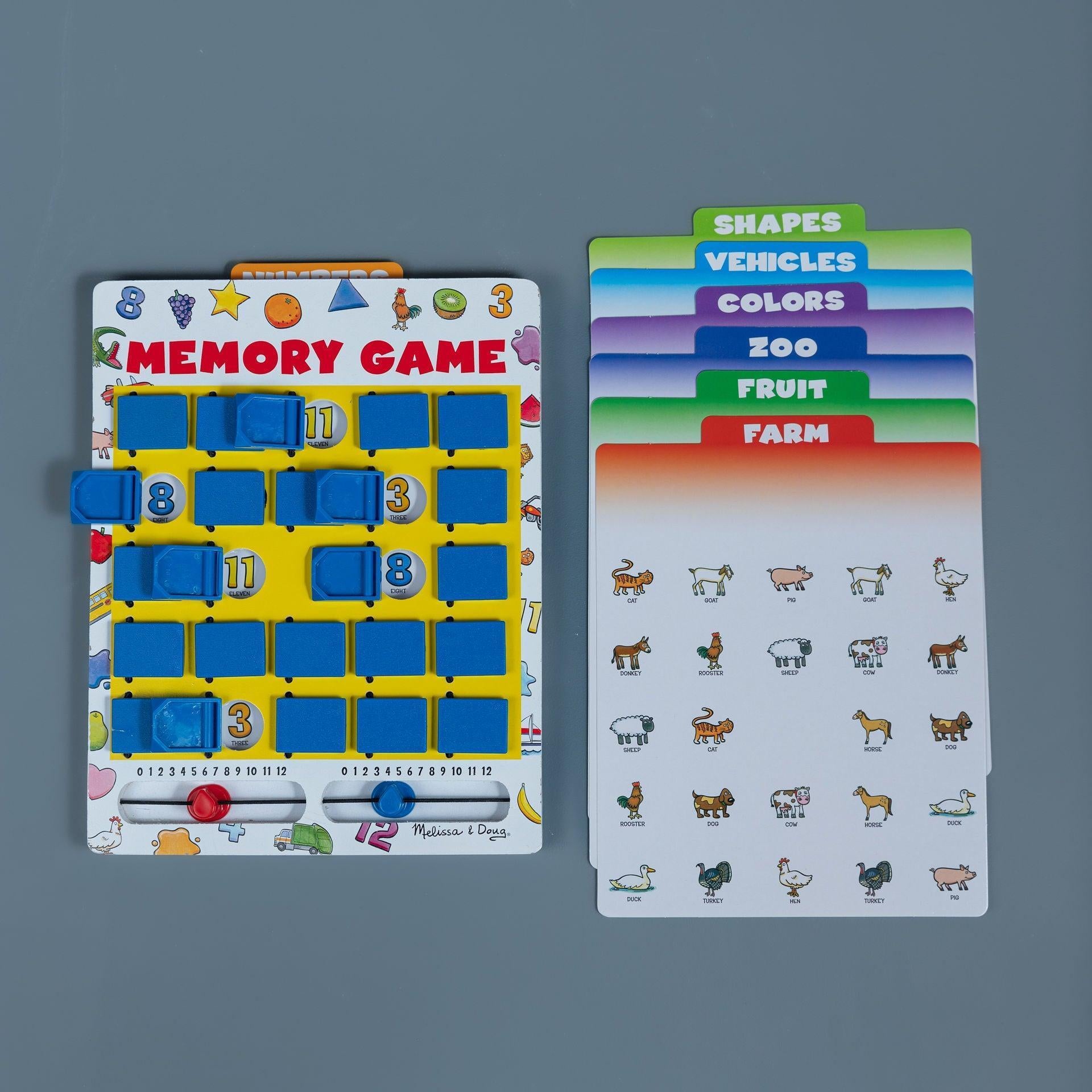 Memory Game - Flip To Win - tiny tree toys - Melissa & Doug